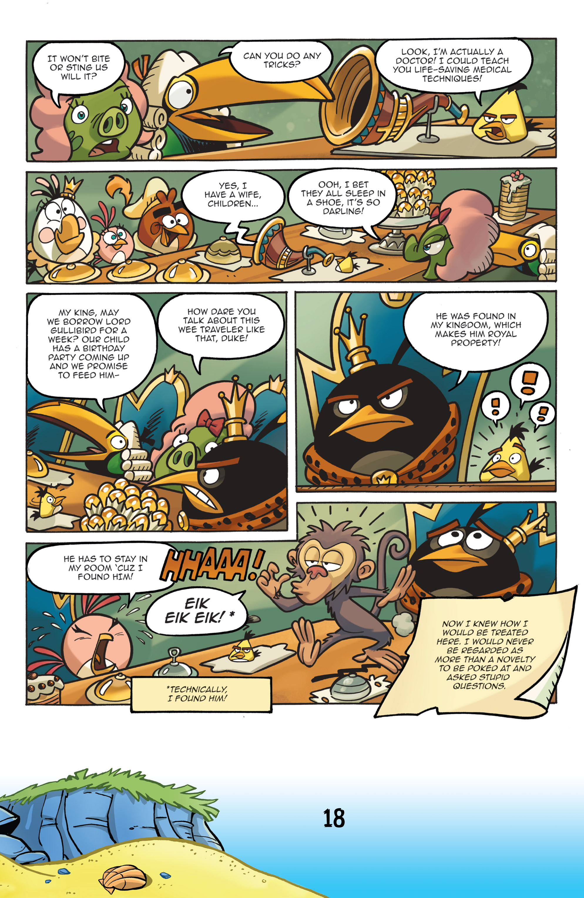 Read online Angry Birds Comics (2016) comic -  Issue #7 - 20