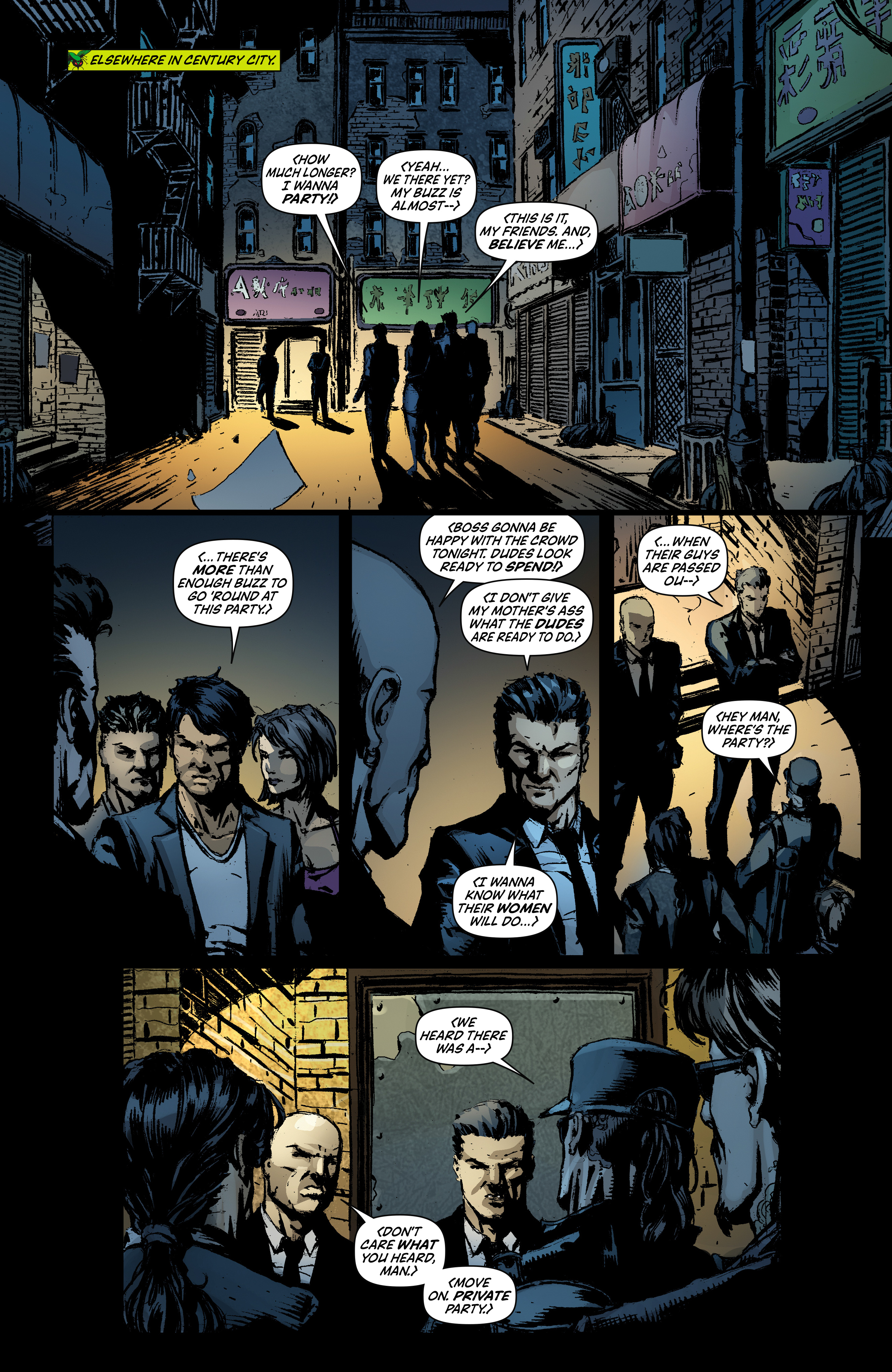 Read online Green Hornet: Blood Ties comic -  Issue #3 - 4