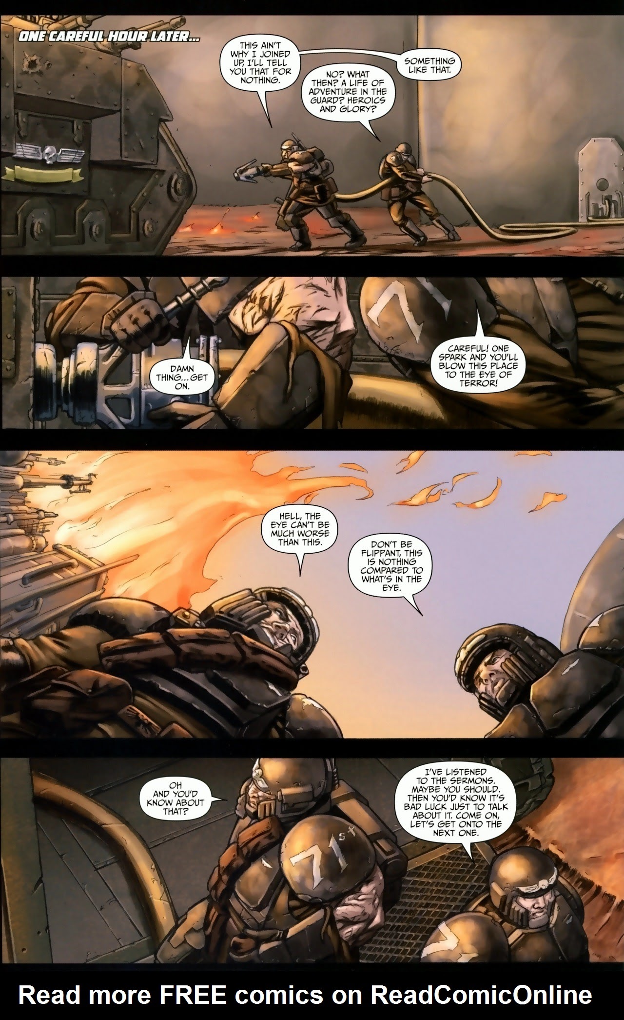 Read online Warhammer 40,000: Fire & Honour comic -  Issue #3 - 20