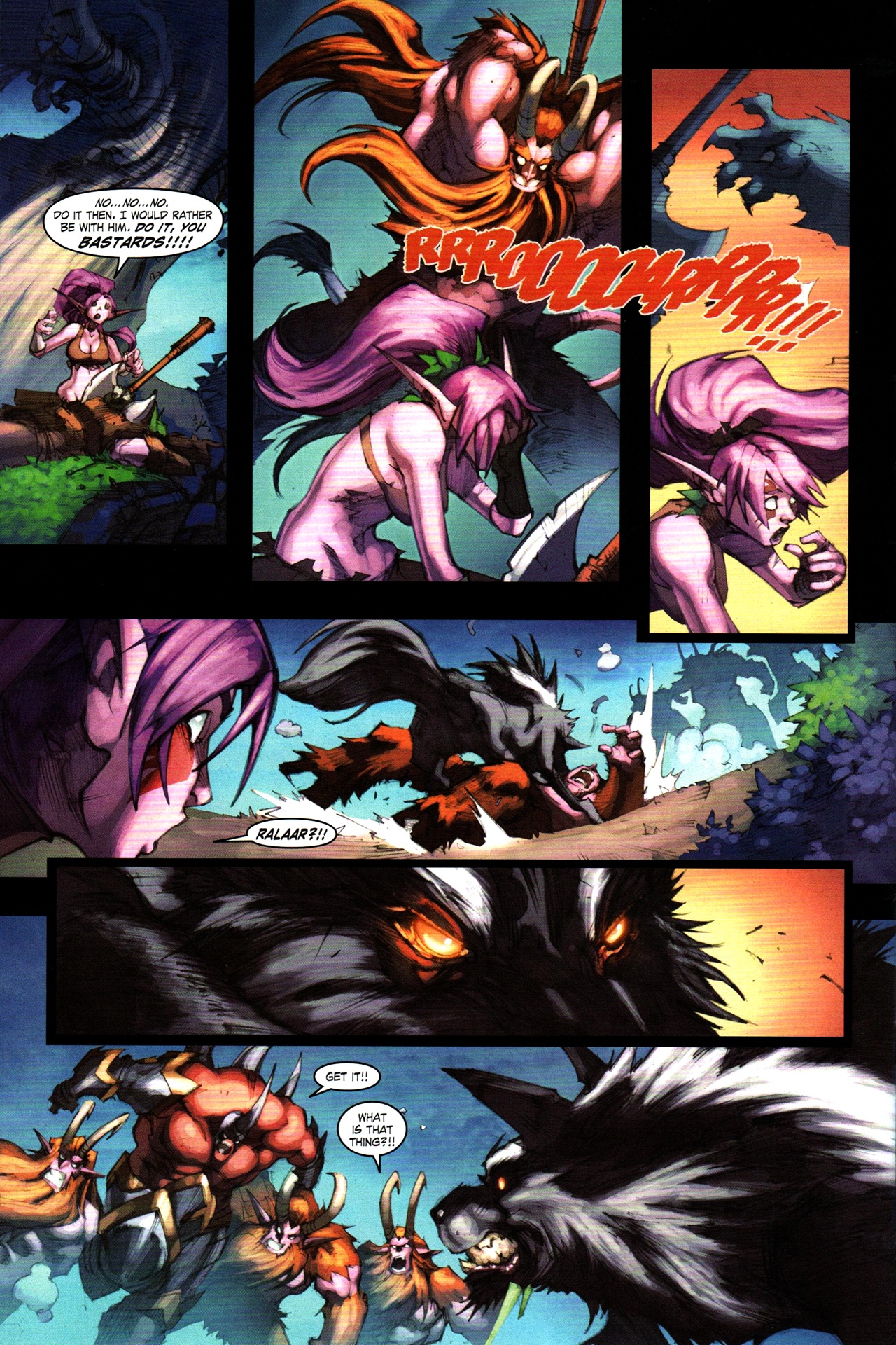 Read online World of Warcraft: Curse of the Worgen comic -  Issue #2 - 28