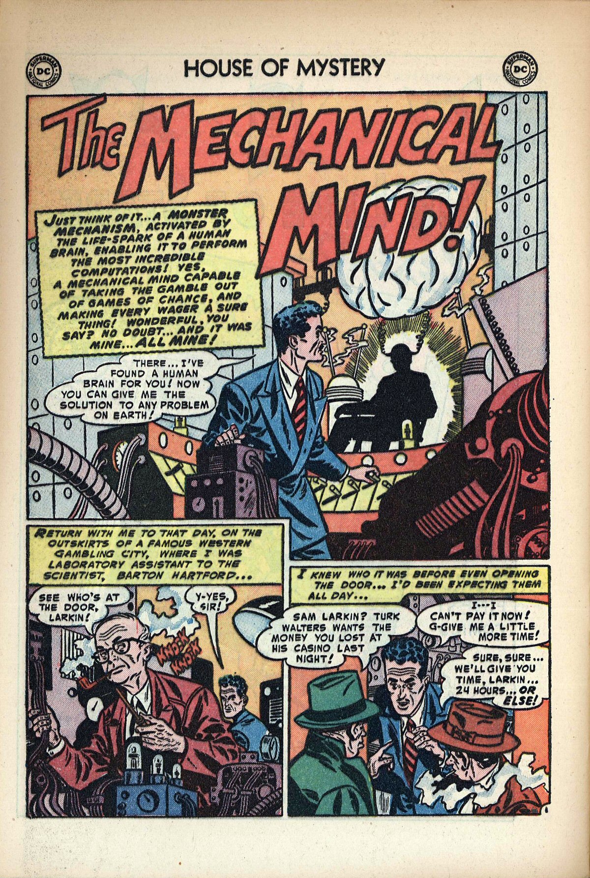 Read online House of Mystery (1951) comic -  Issue #18 - 28