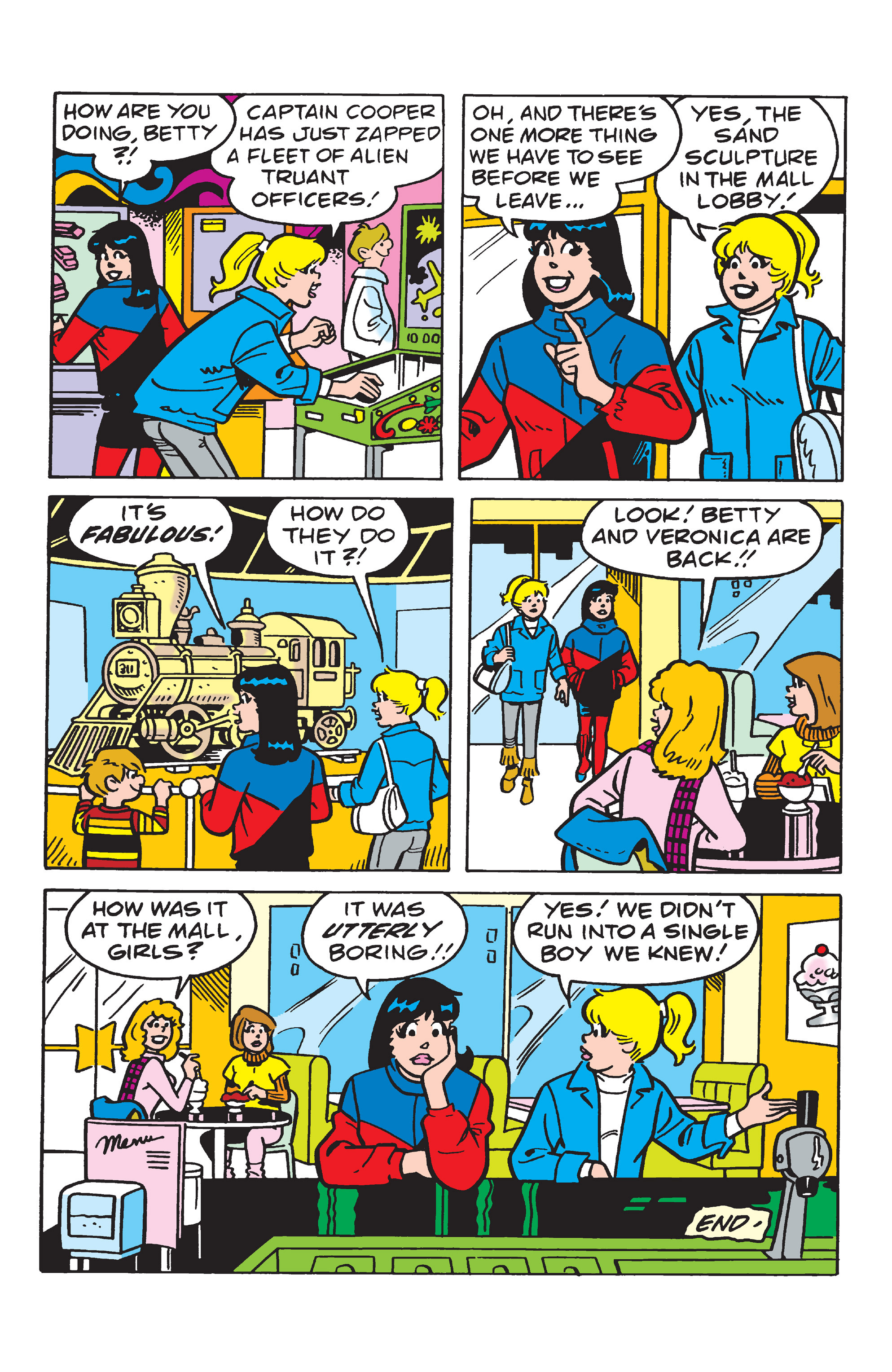 Read online Betty and Veronica: Mall Princesses comic -  Issue # TPB - 7