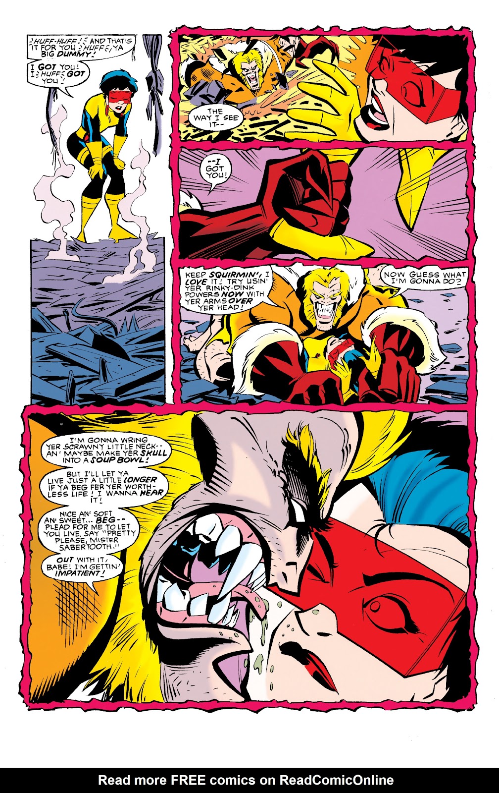 Read online Adventures of the X-Men: Clear and Present Dangers comic -  Issue # TPB - 24