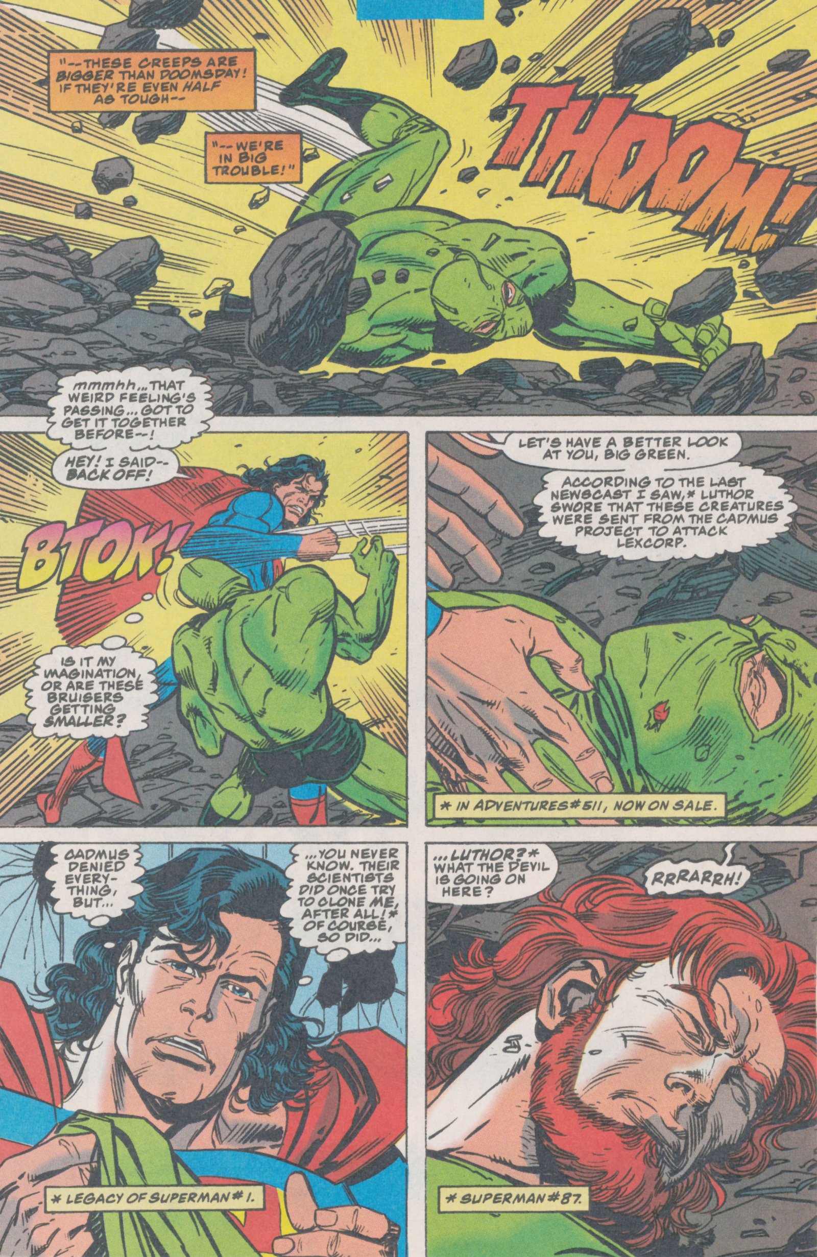 Read online Action Comics (1938) comic -  Issue #698 - 17