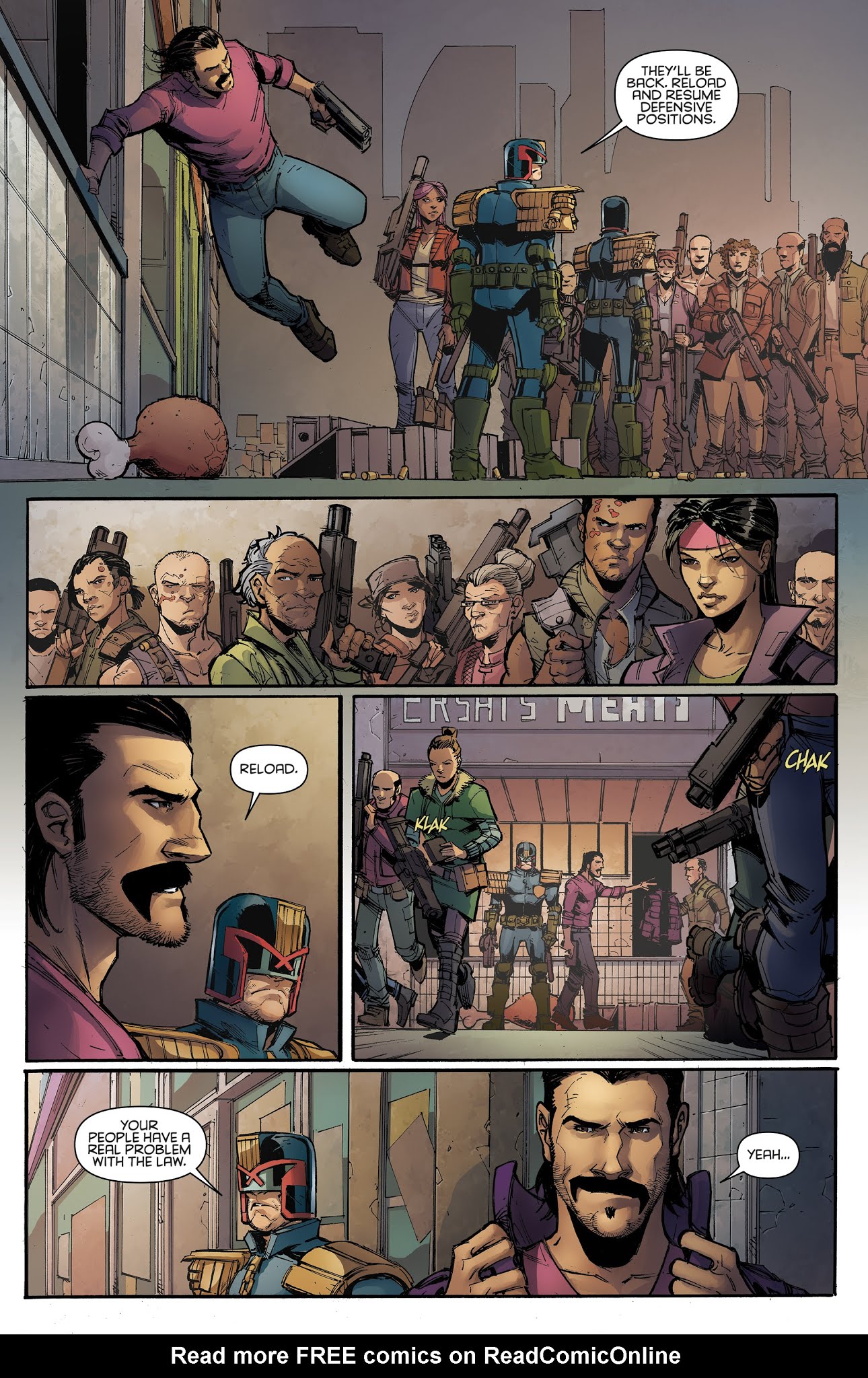 Read online Judge Dredd: Under Siege comic -  Issue #3 - 9