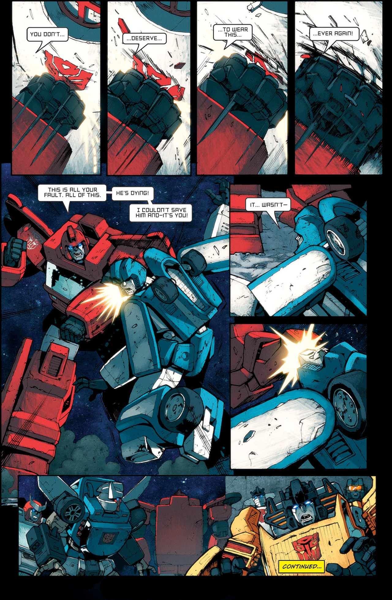 Read online The Transformers: All Hail Megatron comic -  Issue #7 - 25