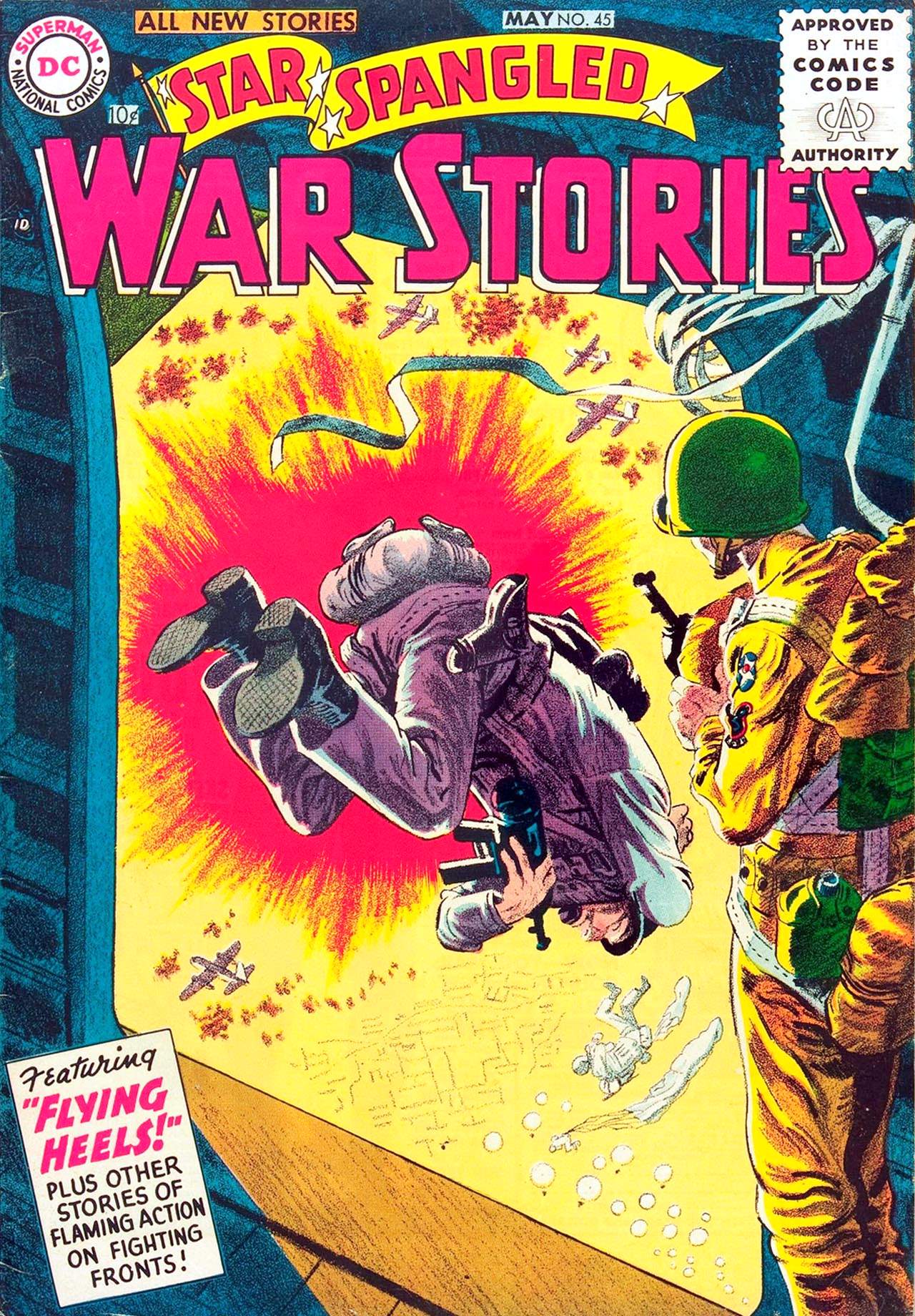 Read online Star Spangled War Stories (1952) comic -  Issue #45 - 1