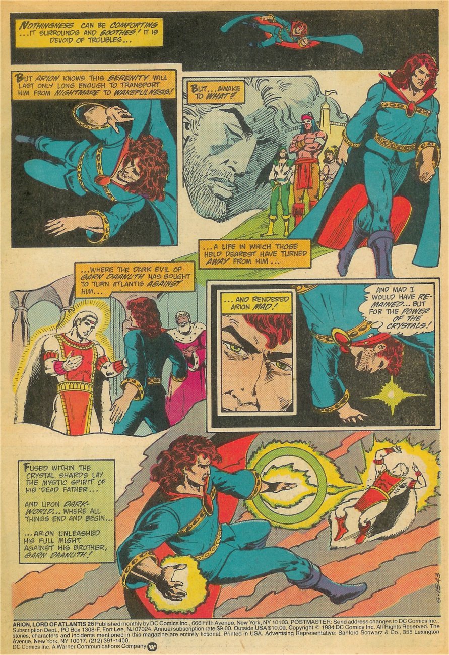 Read online Arion, Lord of Atlantis comic -  Issue #26 - 2