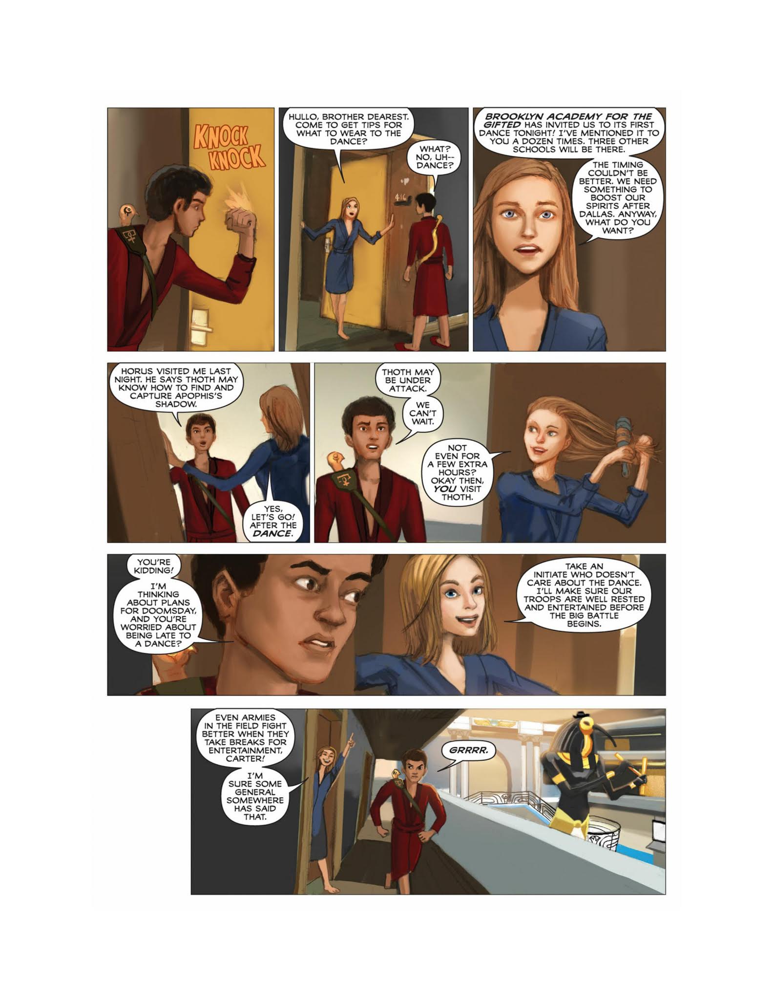Read online The Kane Chronicles comic -  Issue # TPB 3 (Part 1) - 31
