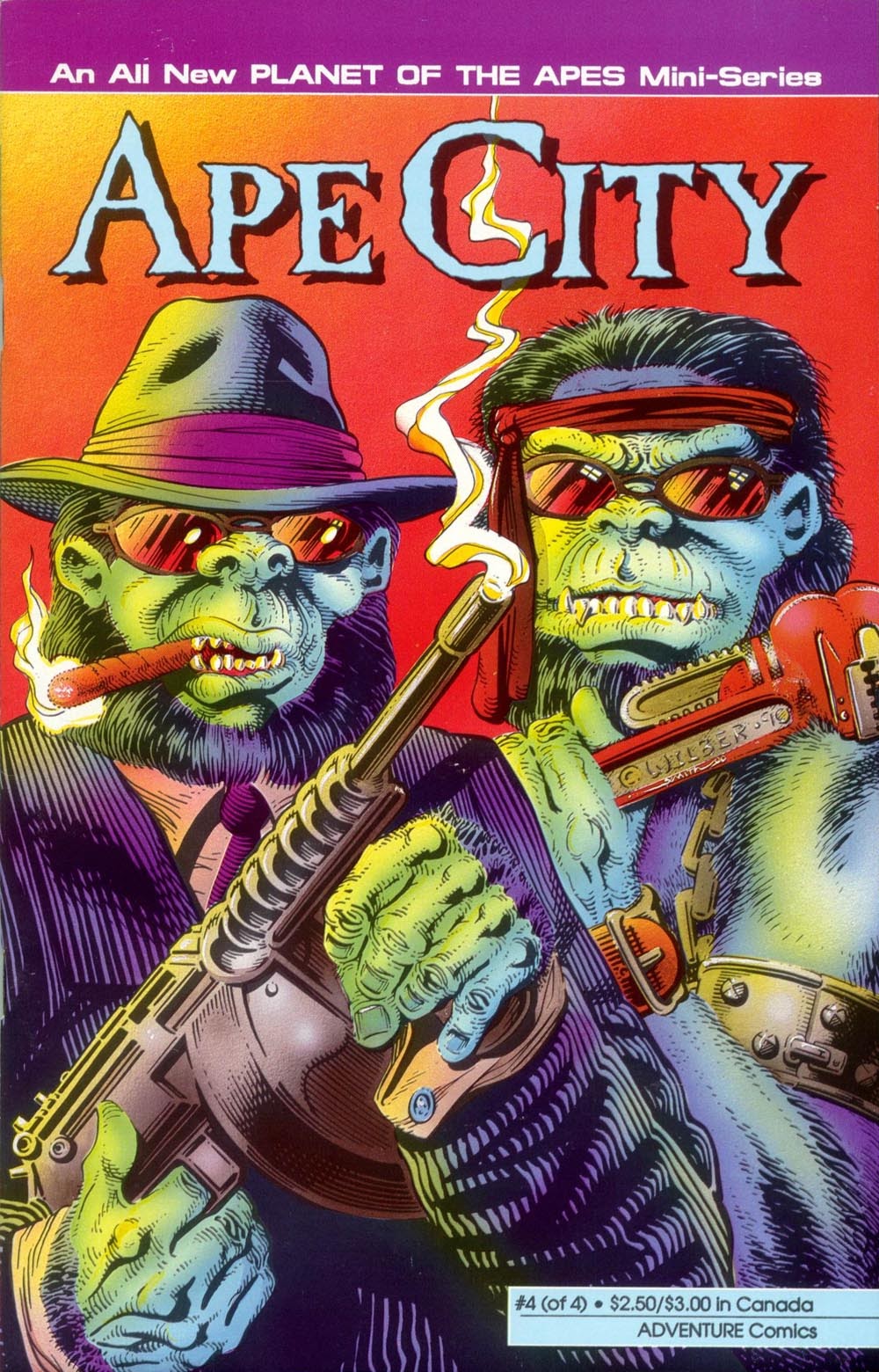 Read online Ape City comic -  Issue #4 - 1