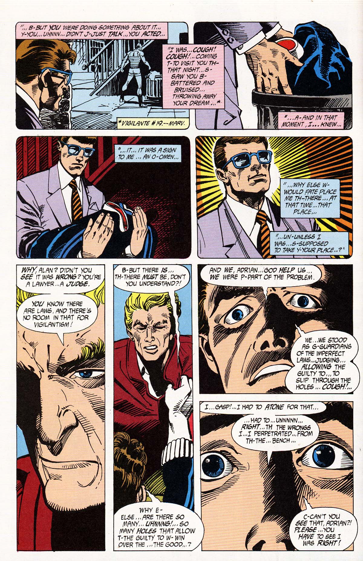 Read online Vigilante (1983) comic -  Issue #27 - 30