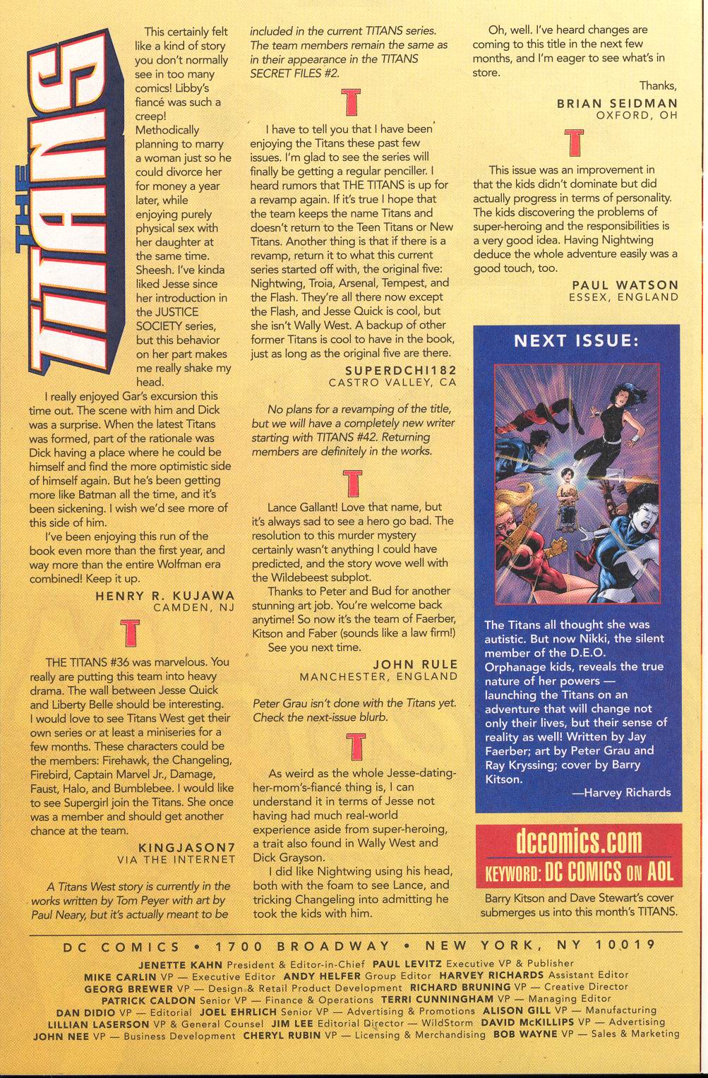 Read online The Titans (1999) comic -  Issue #40 - 24