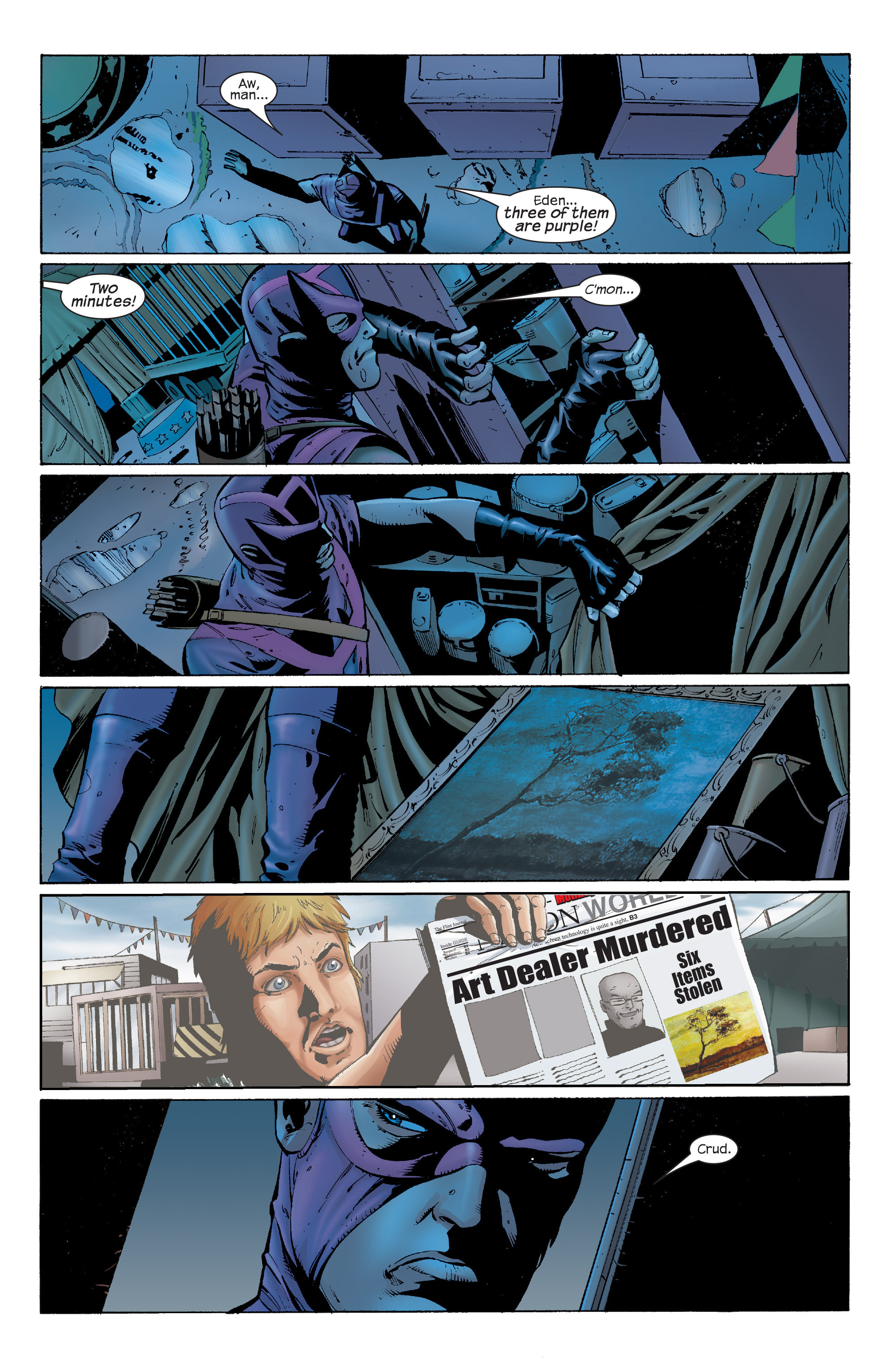 Read online Hawkeye (2003) comic -  Issue #8 - 3