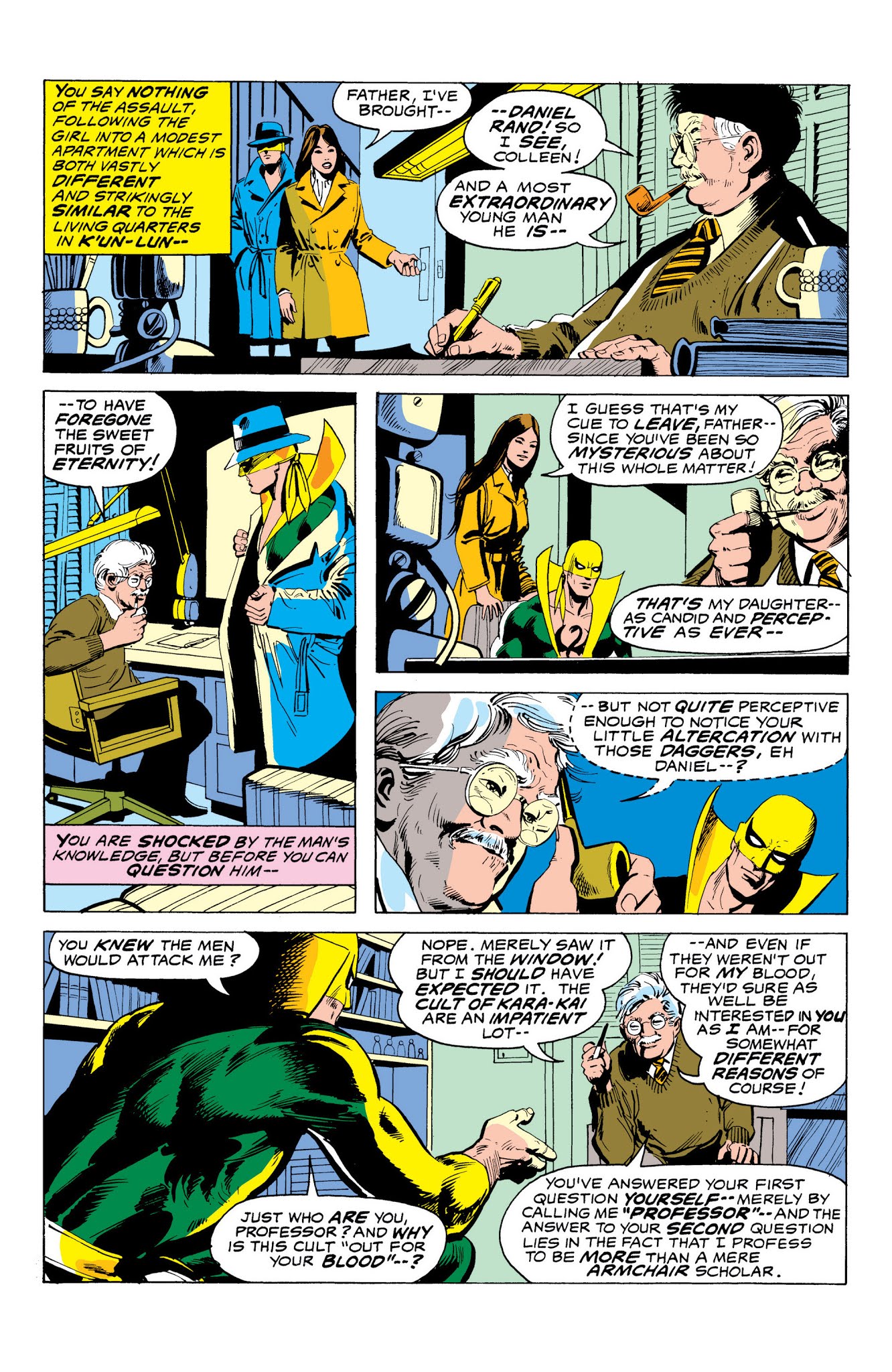Read online Marvel Masterworks: Iron Fist comic -  Issue # TPB 1 (Part 1) - 87