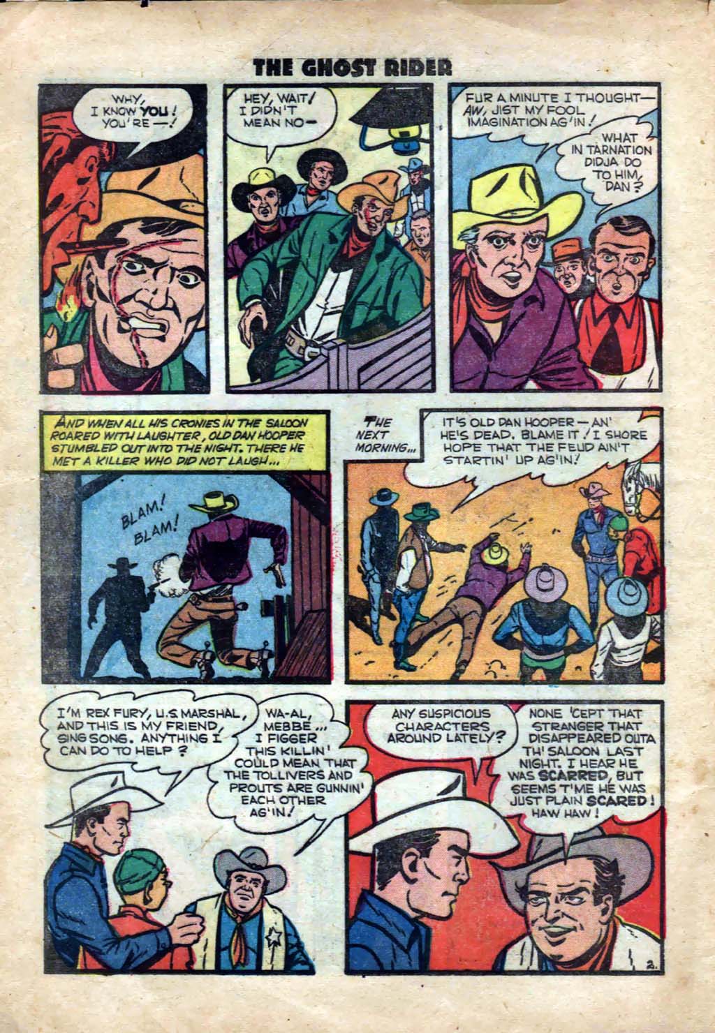 Read online The Ghost Rider (1950) comic -  Issue #6 - 4