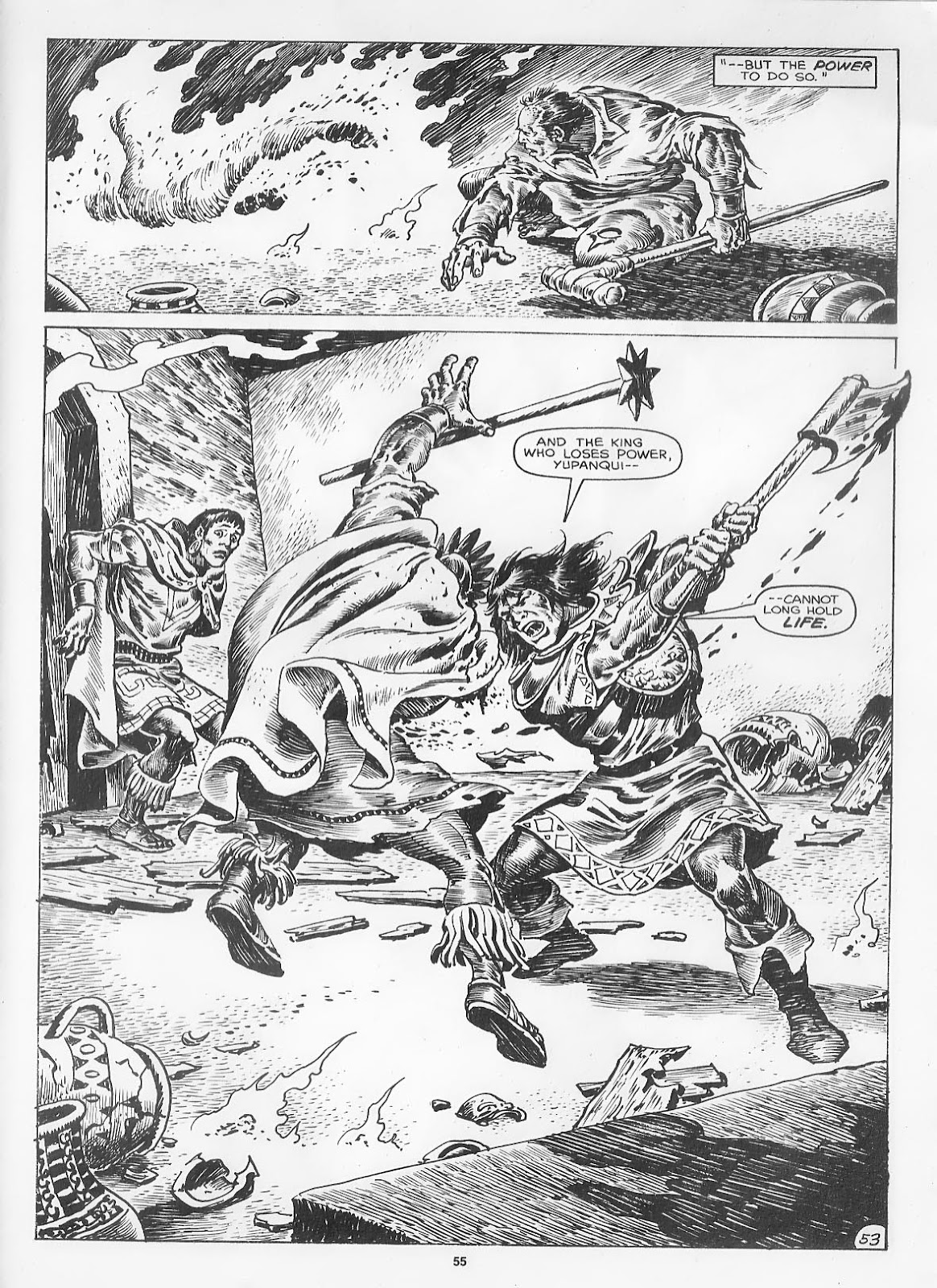 The Savage Sword Of Conan issue 166 - Page 57