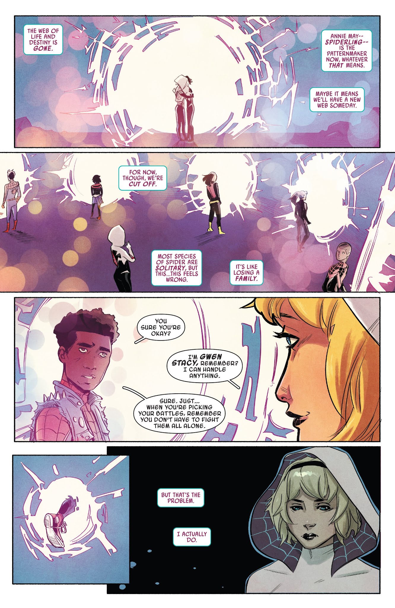 Read online Spider-Gwen: Ghost-Spider comic -  Issue #4 - 13