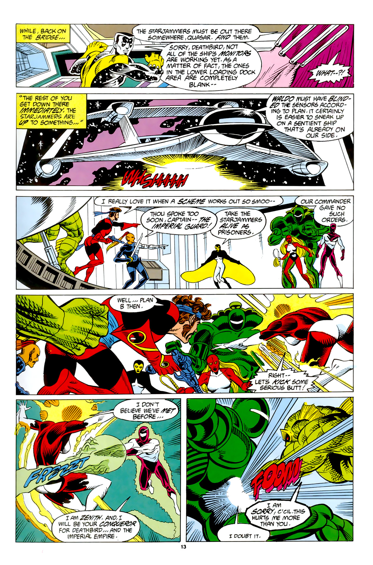 Read online X-Men Spotlight On...Starjammers comic -  Issue #2 - 15