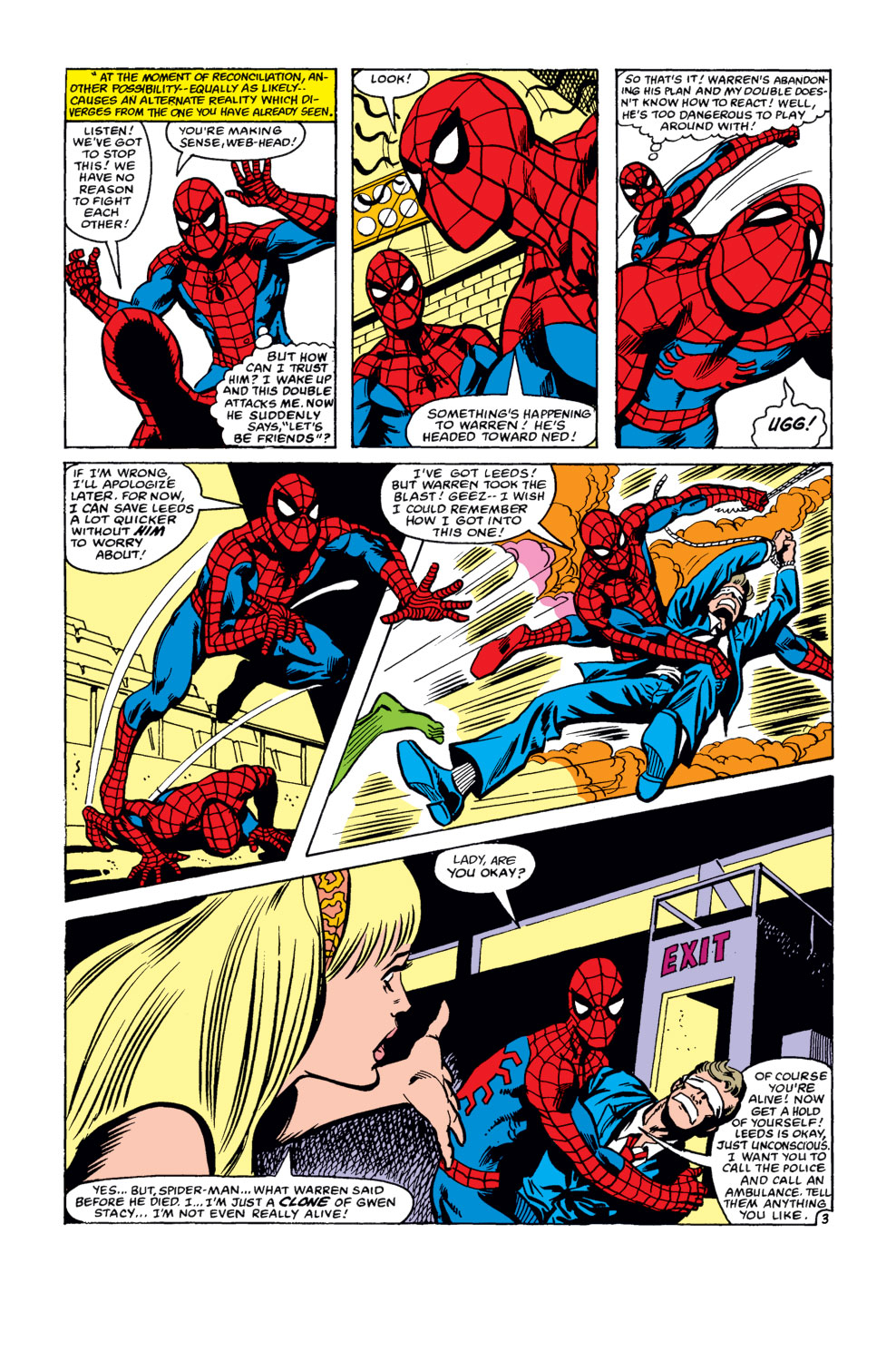 Read online What If? (1977) comic -  Issue #30 - Spider-Man's clone lived - 4