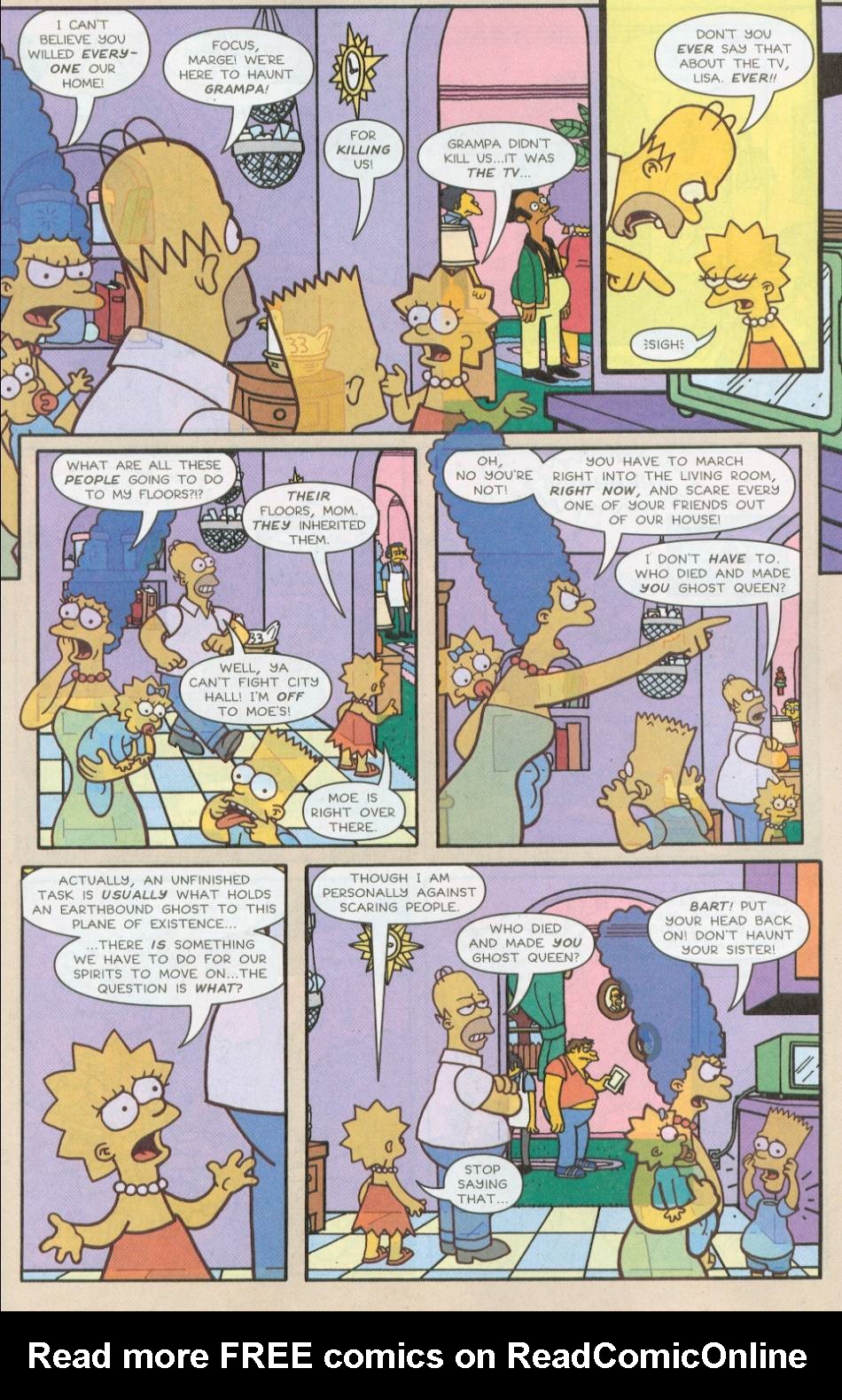 Read online Treehouse of Horror comic -  Issue #8 - 6