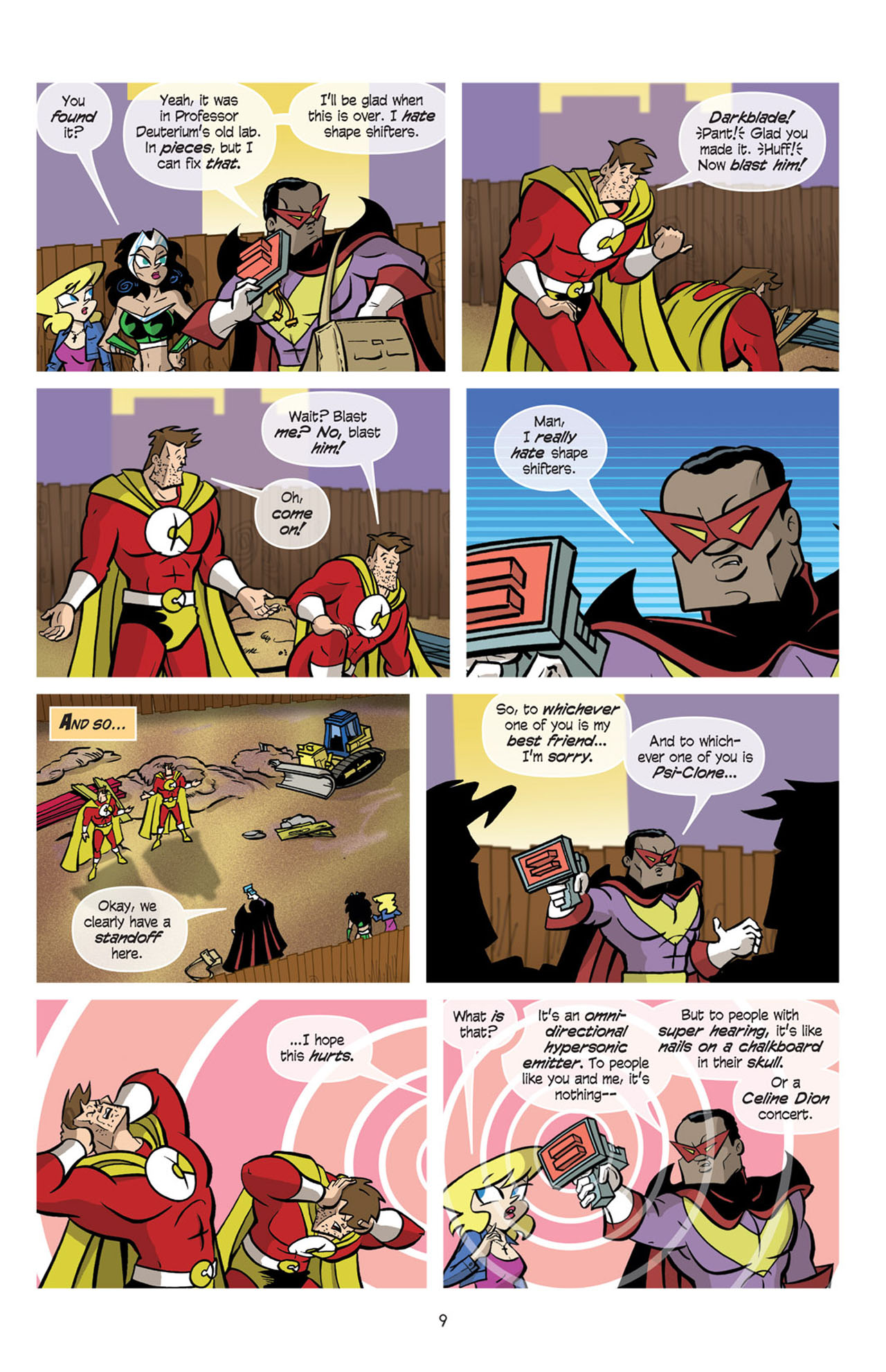 Read online Love and Capes comic -  Issue #9 - 10