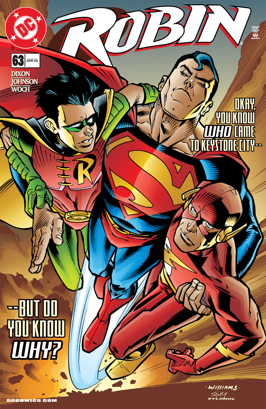 Read online Robin (1993) comic -  Issue #63 - 1