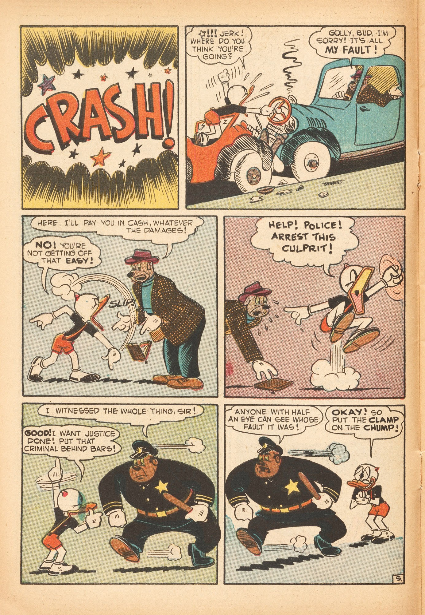 Read online Super Duck Comics comic -  Issue #26 - 14