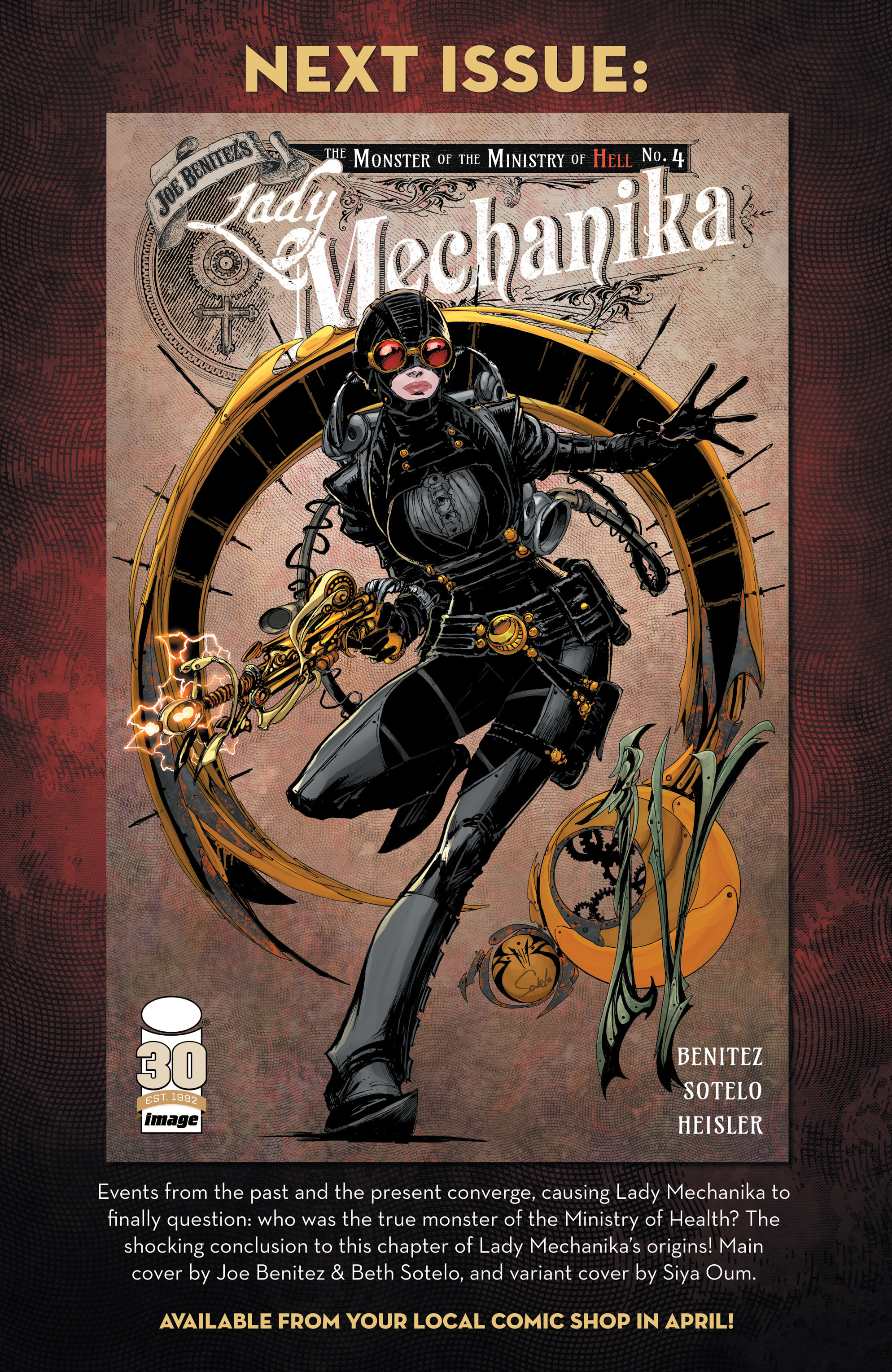 Read online Lady Mechanika: The Monster of The Ministry of Hell comic -  Issue #3 - 23