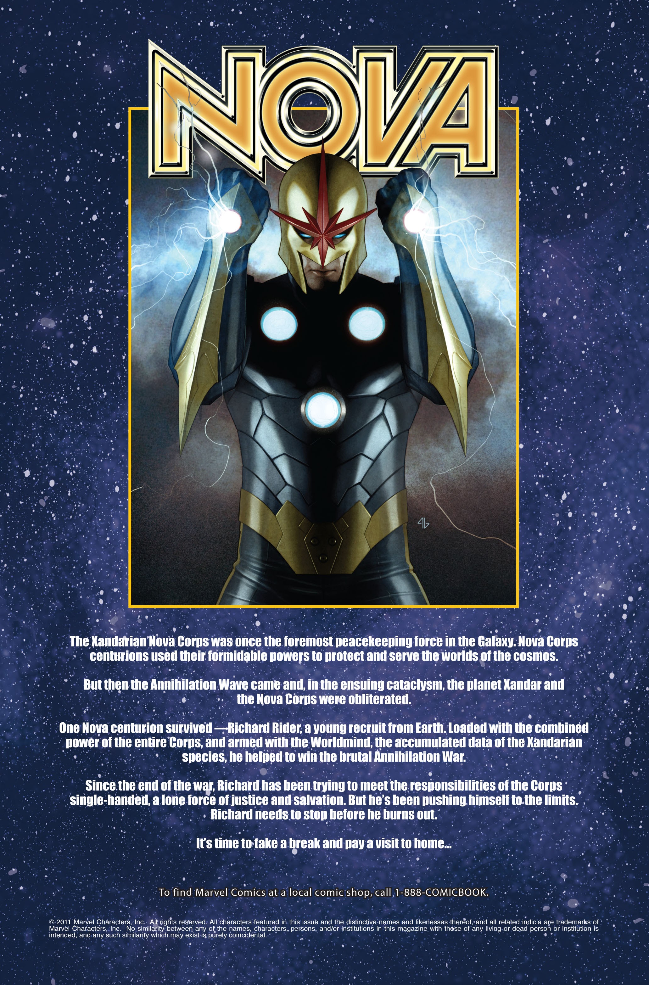 Read online Nova (2007) comic -  Issue #2 - 2