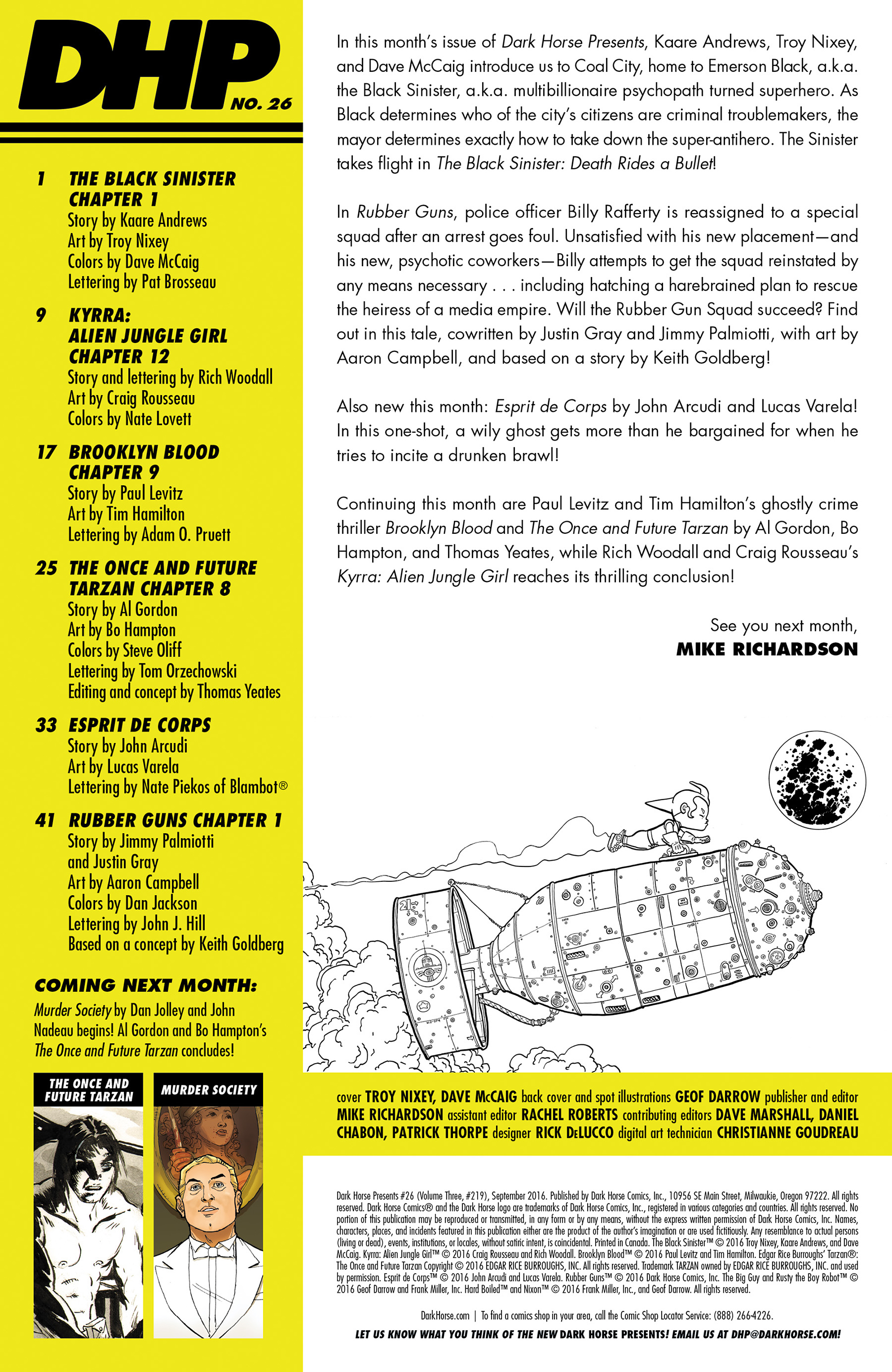 Read online Dark Horse Presents (2014) comic -  Issue #26 - 2
