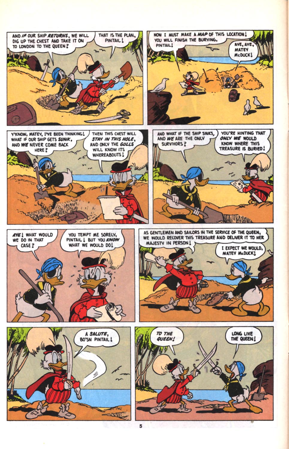Read online Uncle Scrooge (1953) comic -  Issue #279 - 6