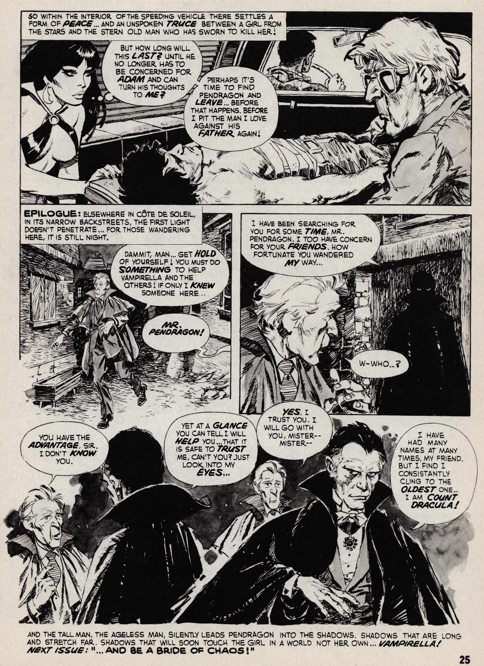 Read online Vampirella (1969) comic -  Issue #15 - 25
