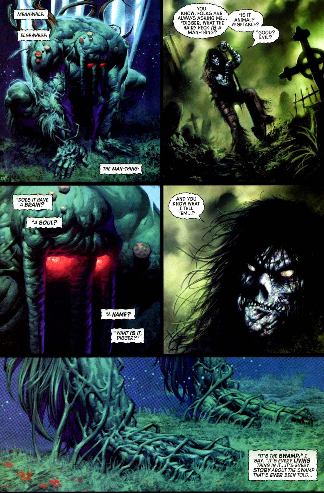 Read online Dead of Night Featuring Man-Thing comic -  Issue #4 - 8