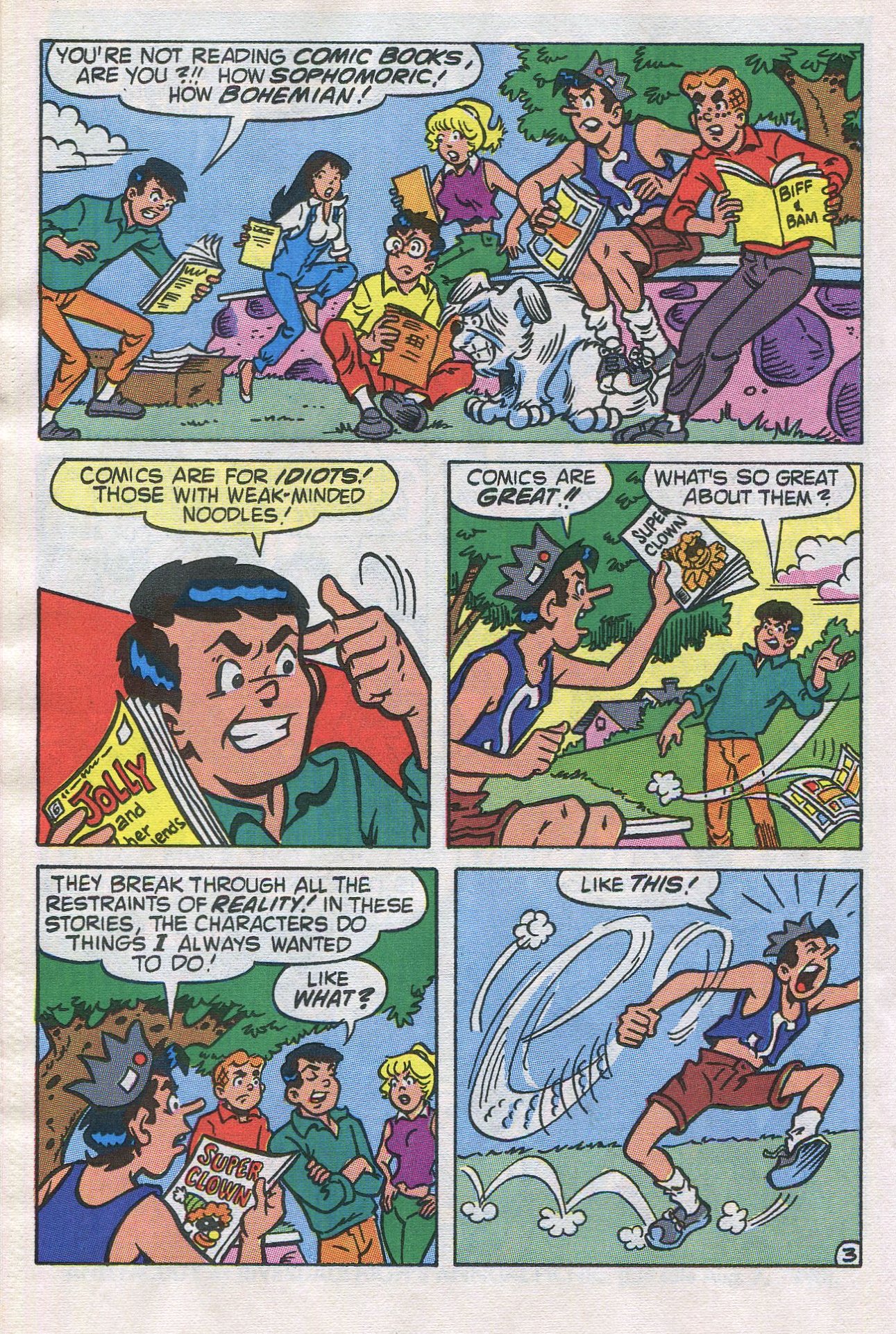 Read online Jughead (1987) comic -  Issue #20 - 22