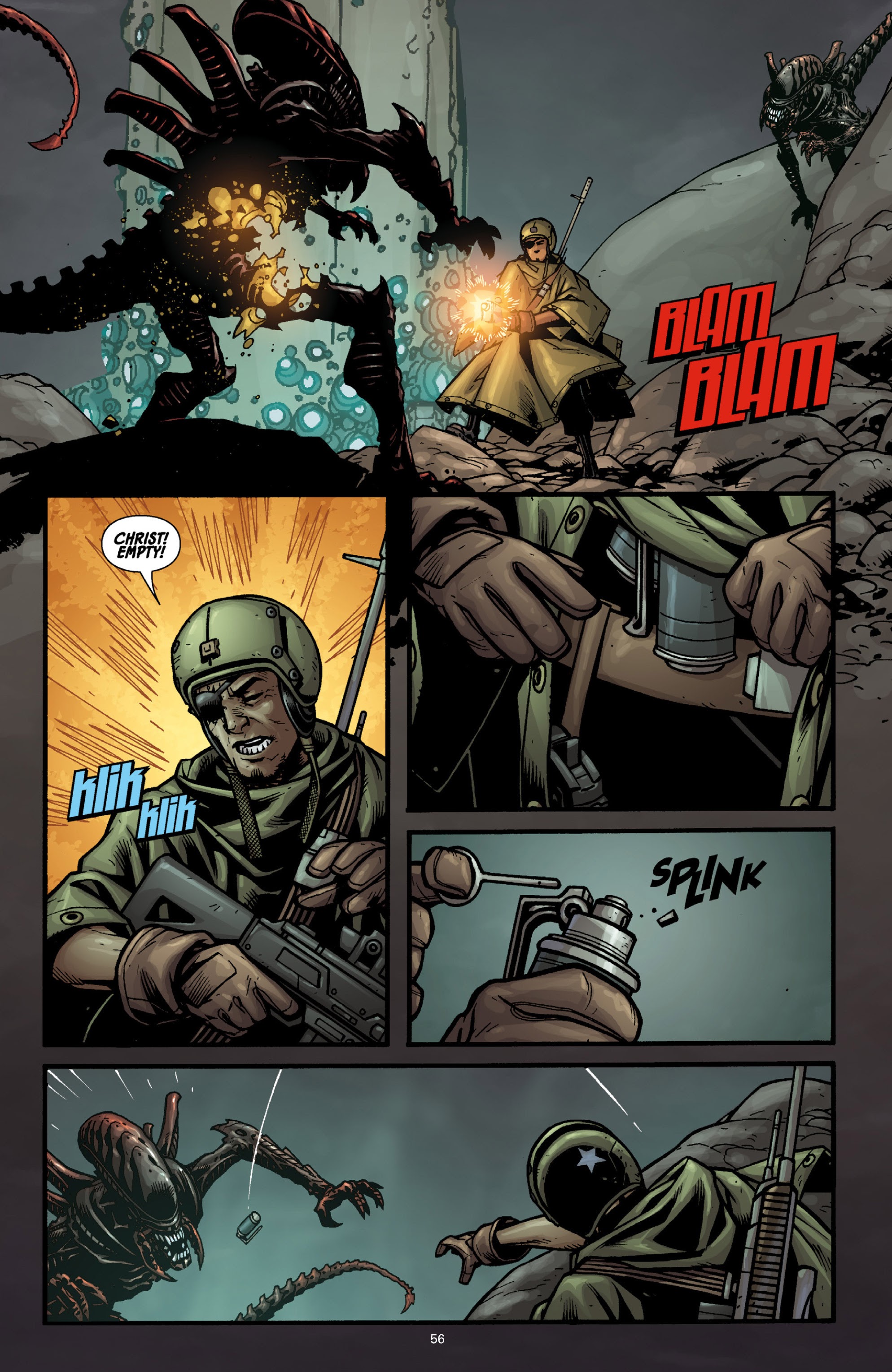 Read online Aliens: More Than Human comic -  Issue # TPB - 55