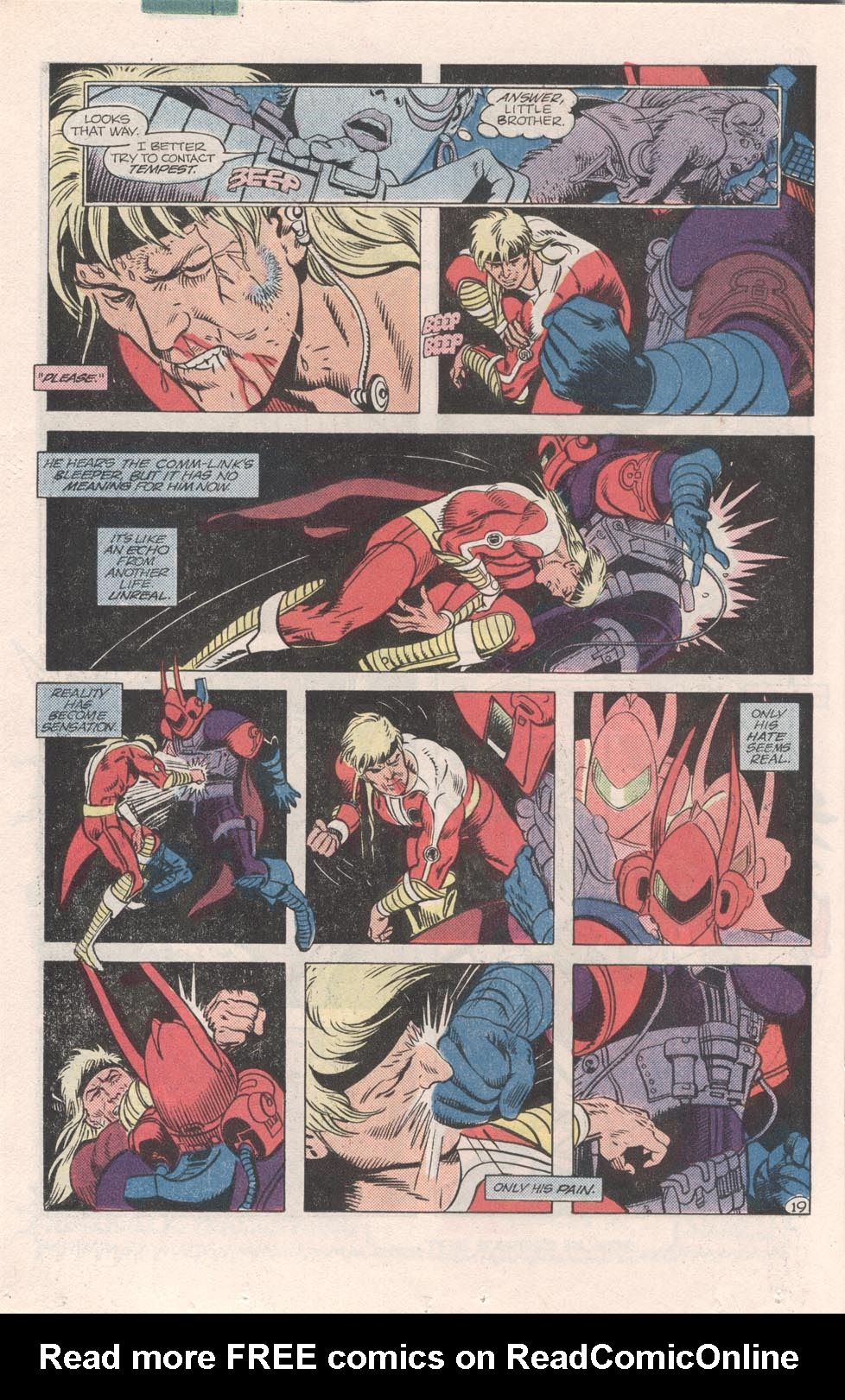 Read online Atari Force (1984) comic -  Issue #6 - 21