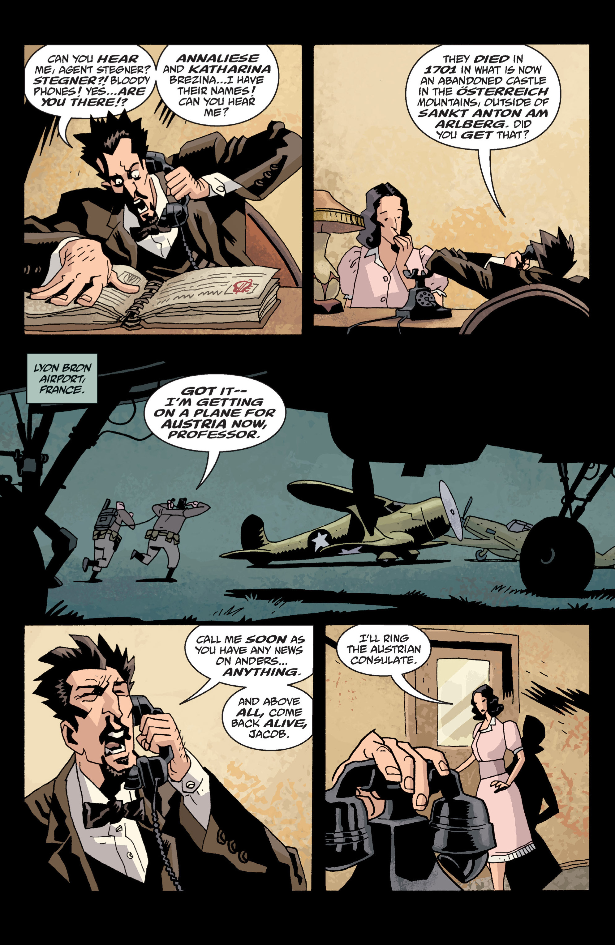 Read online B.P.R.D.: Hollow Earth and Other Stories comic -  Issue # TPB 13 - 93