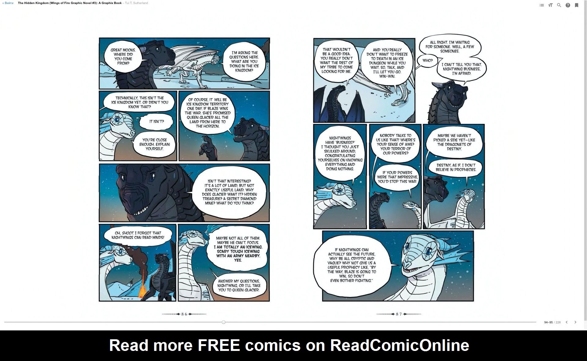 Read online Wings of Fire comic -  Issue # TPB 3 - 48
