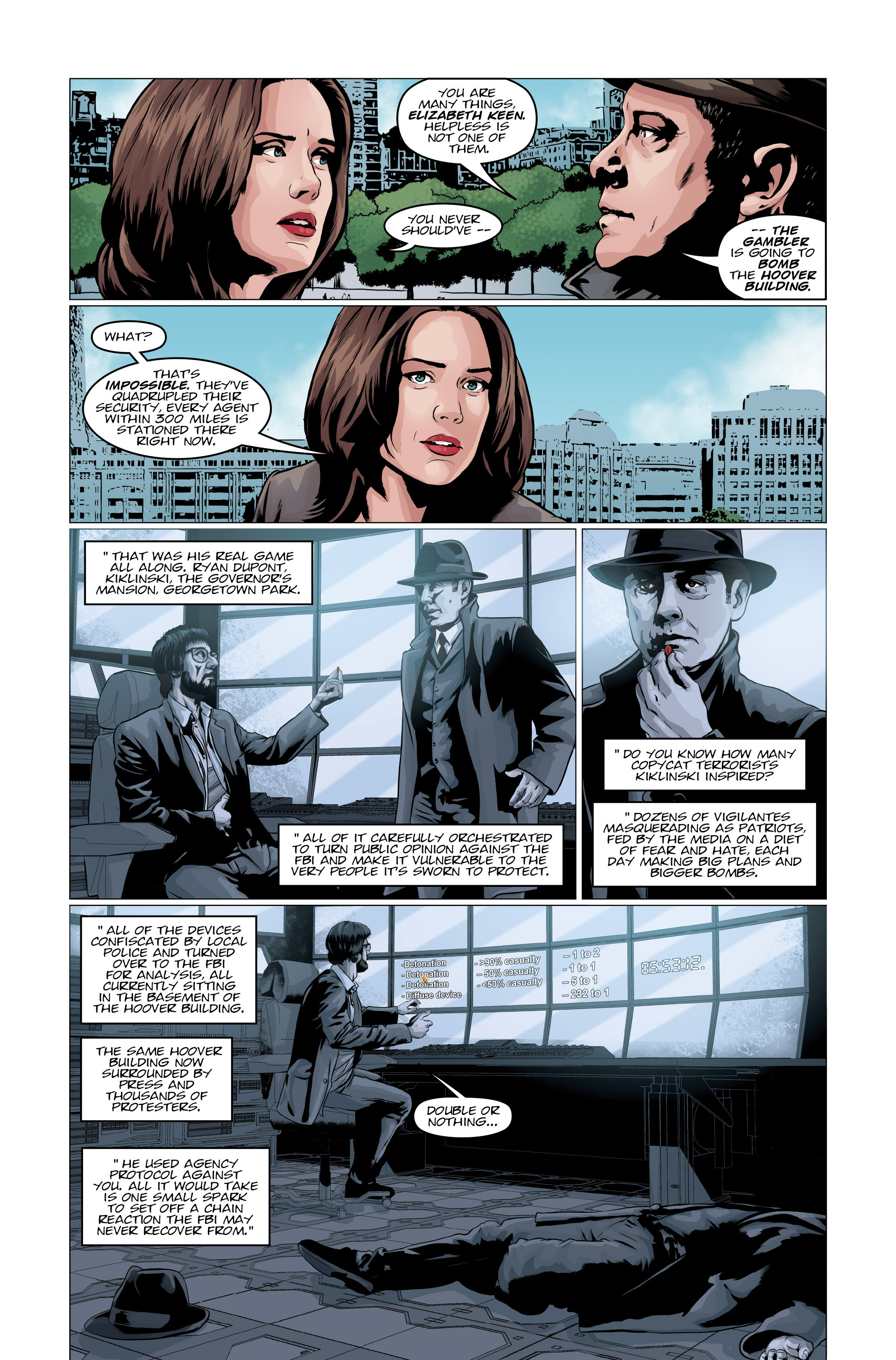 Read online The Blacklist comic -  Issue #5 - 11