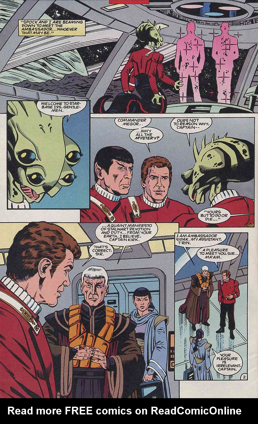 Read online Star Trek (1989) comic -  Issue #65 - 3