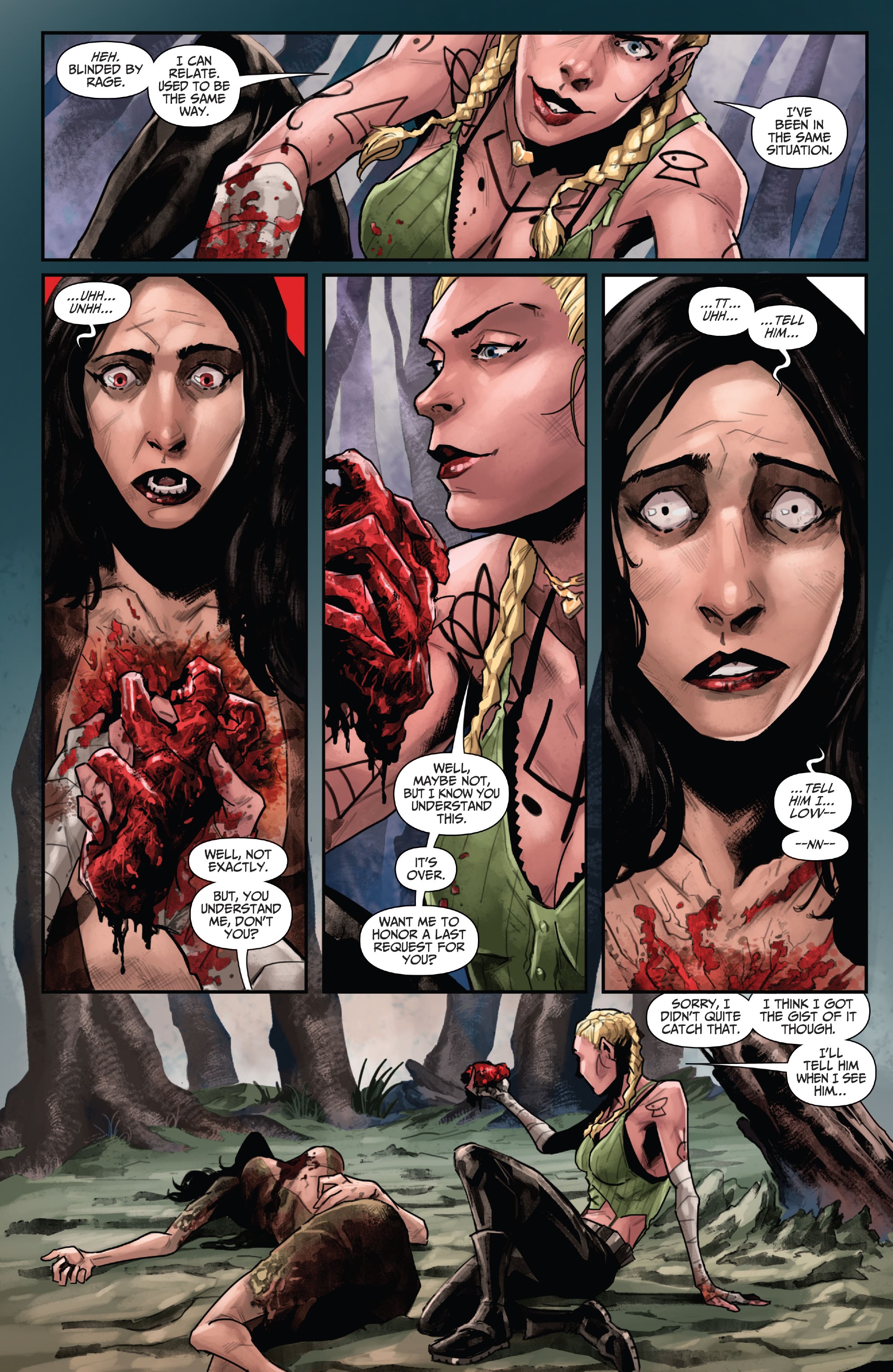 Read online Myths & Legends Quarterly: Gretel Witch Hunter comic -  Issue # TPB - 31