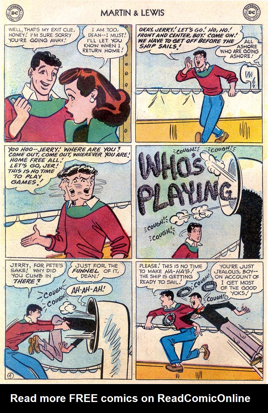 Read online The Adventures of Dean Martin and Jerry Lewis comic -  Issue #36 - 6