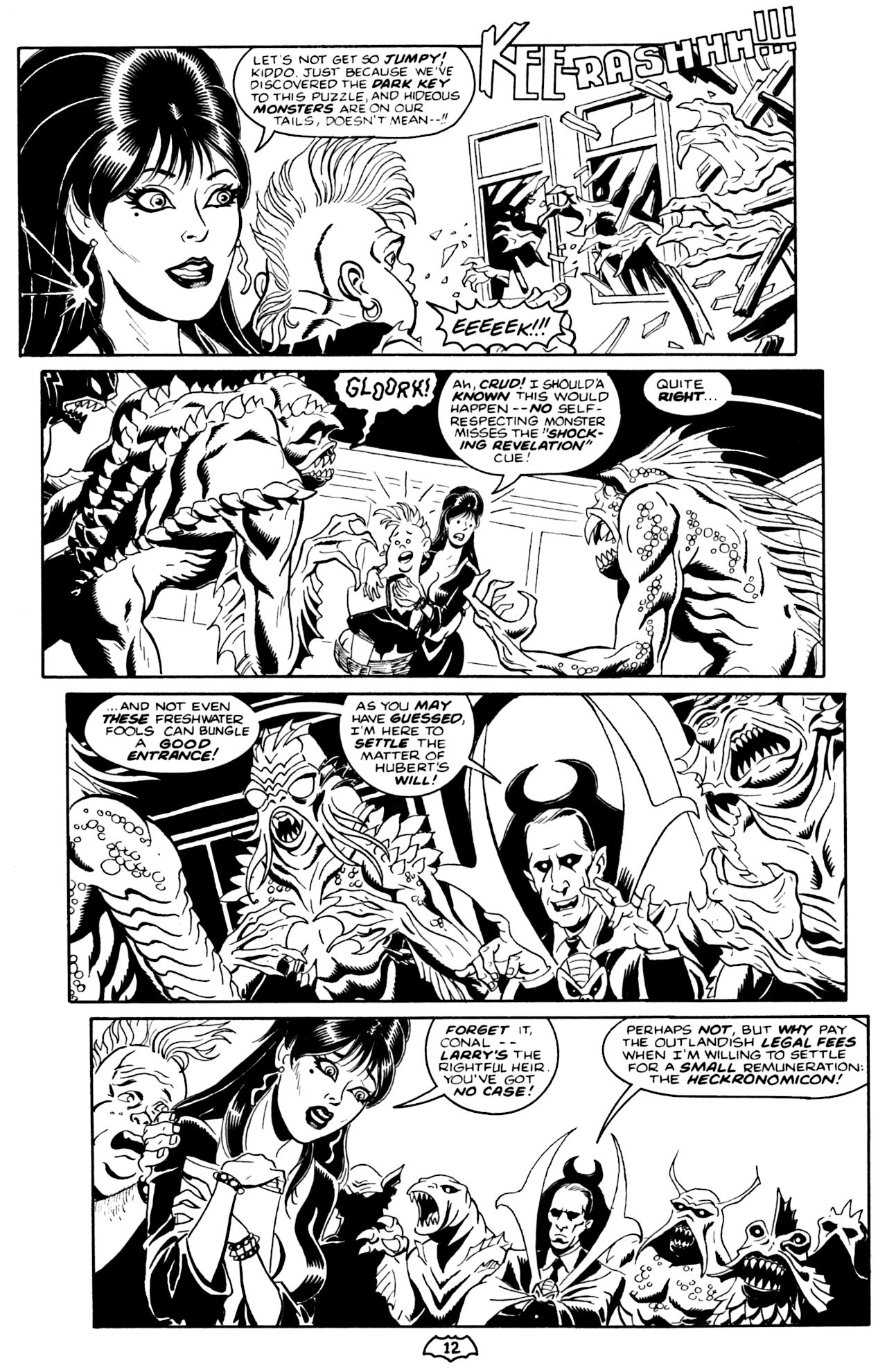 Read online Elvira, Mistress of the Dark comic -  Issue #84 - 14