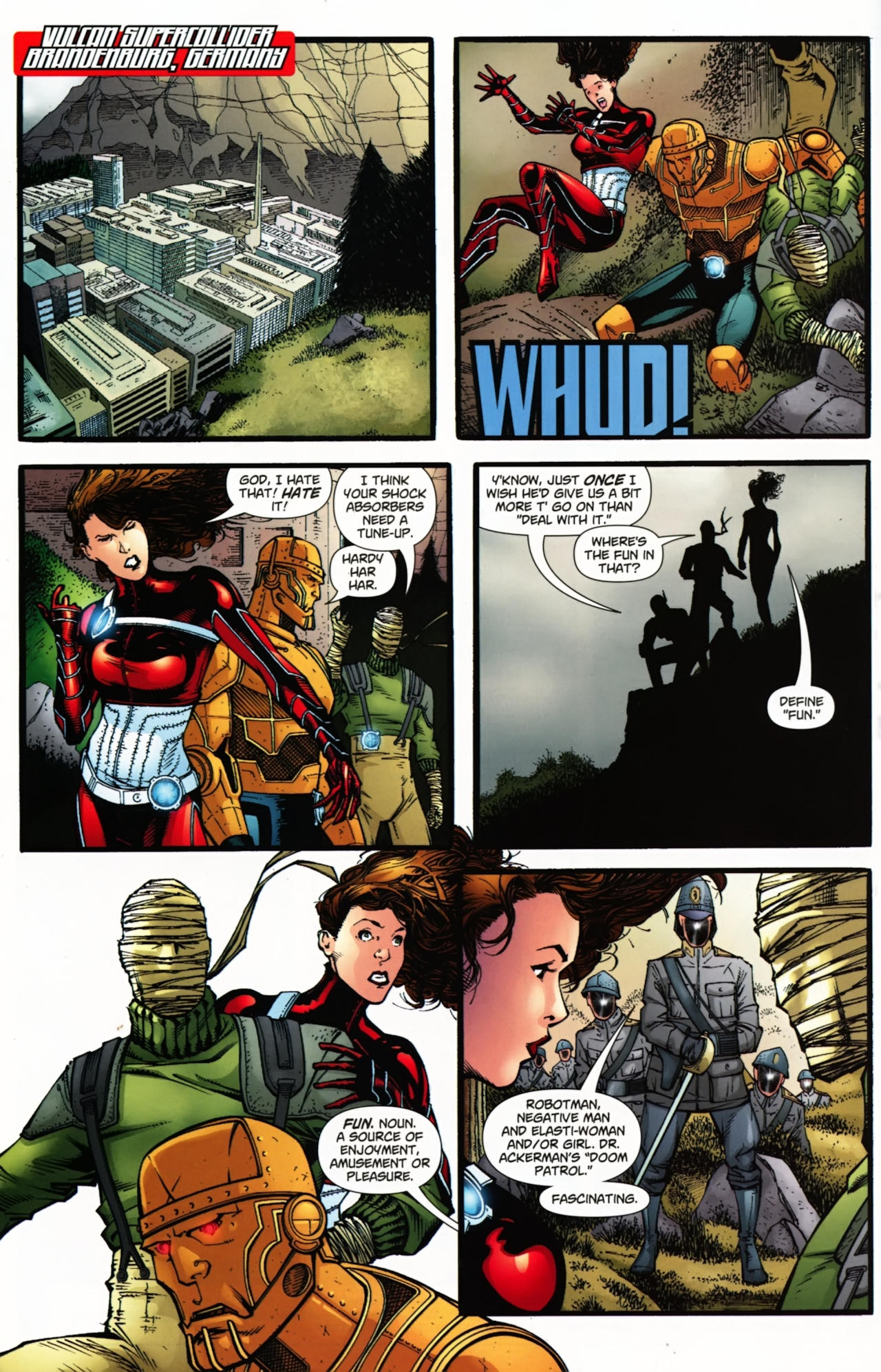 Read online Doom Patrol (2009) comic -  Issue #2 - 9