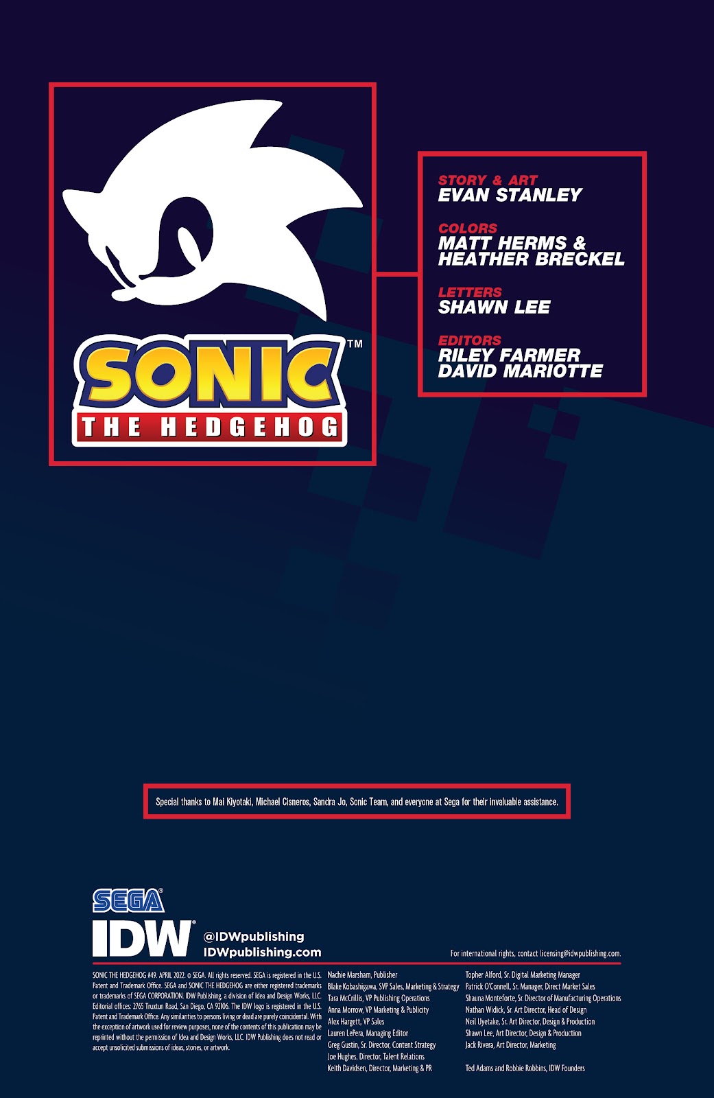 Sonic the Hedgehog (2018) issue 49 - Page 2