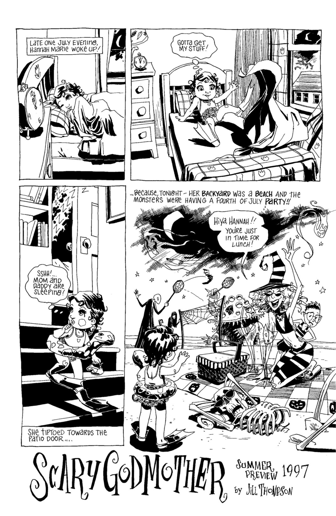 Read online Scary Godmother Comic Book Stories comic -  Issue # TPB - 264