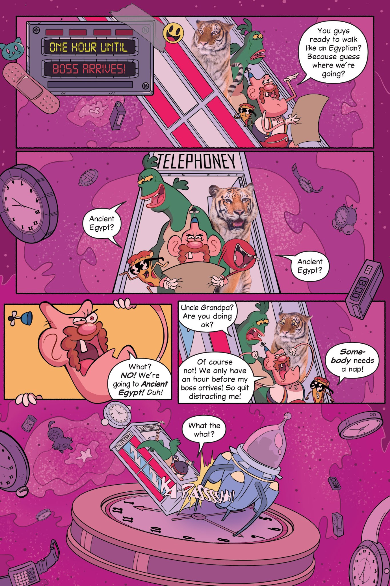 Read online Uncle Grandpa and the Time Casserole comic -  Issue # TPB - 79