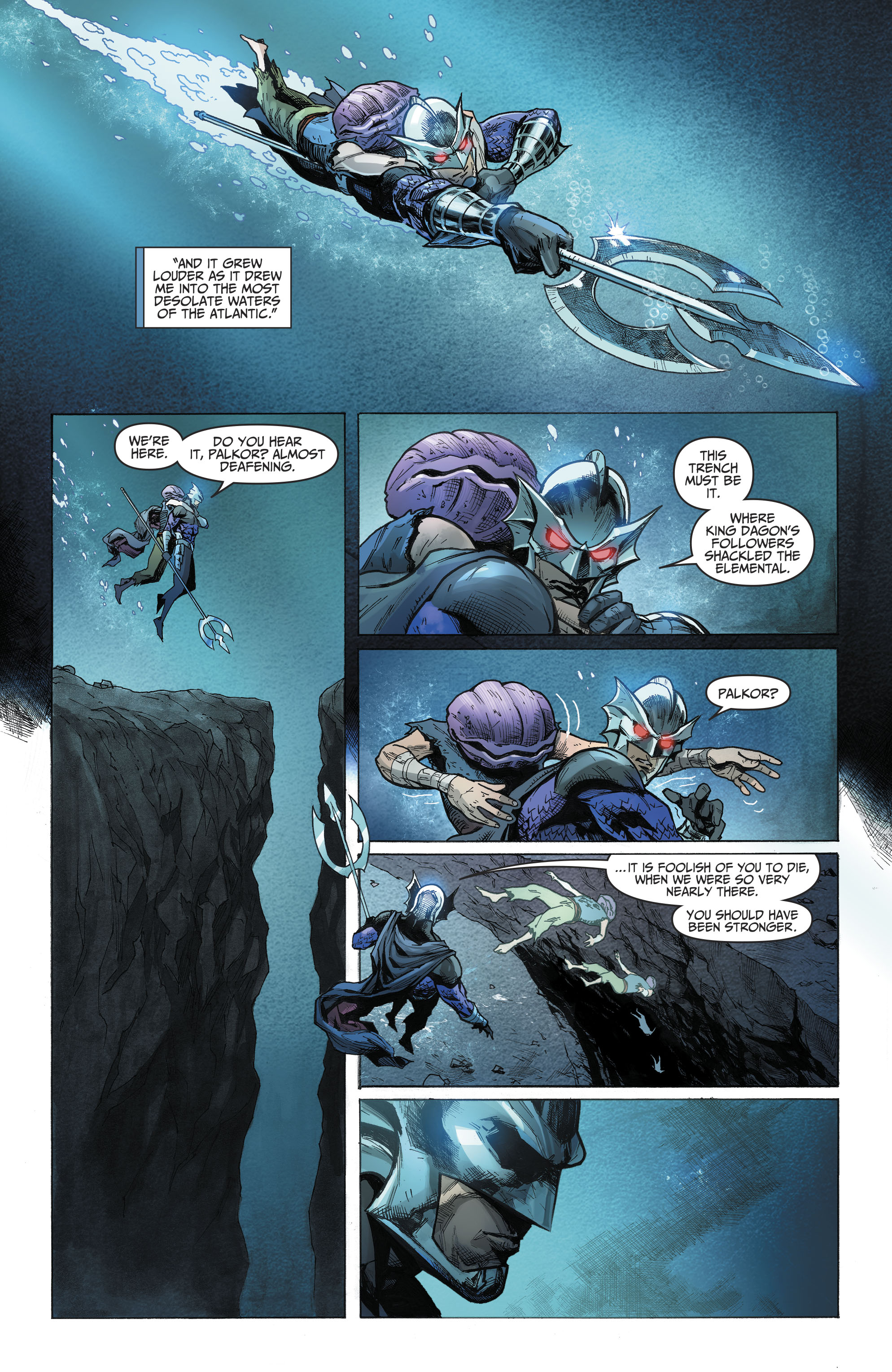 Read online Ocean Master: Year of the Villain comic -  Issue # Full - 17