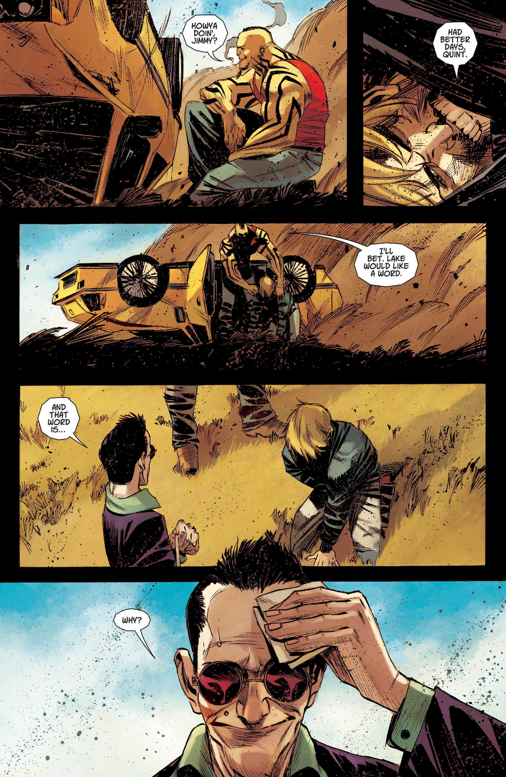 Read online Dead Body Road comic -  Issue #1 - 13