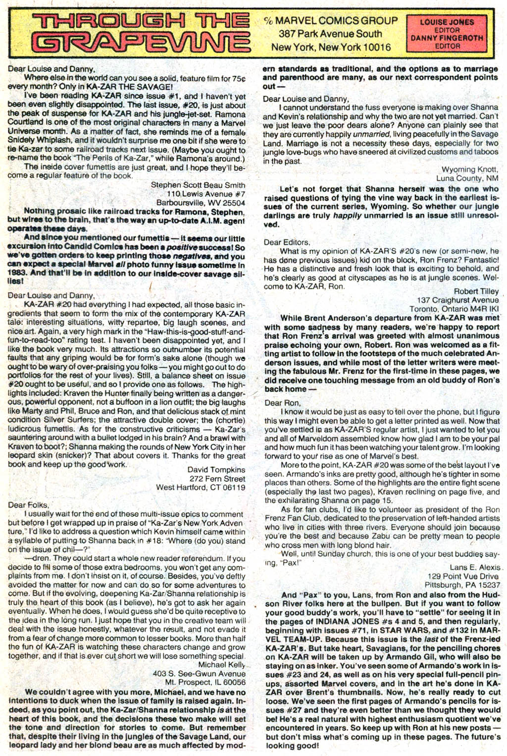 Read online Ka-Zar the Savage comic -  Issue #26 - 26